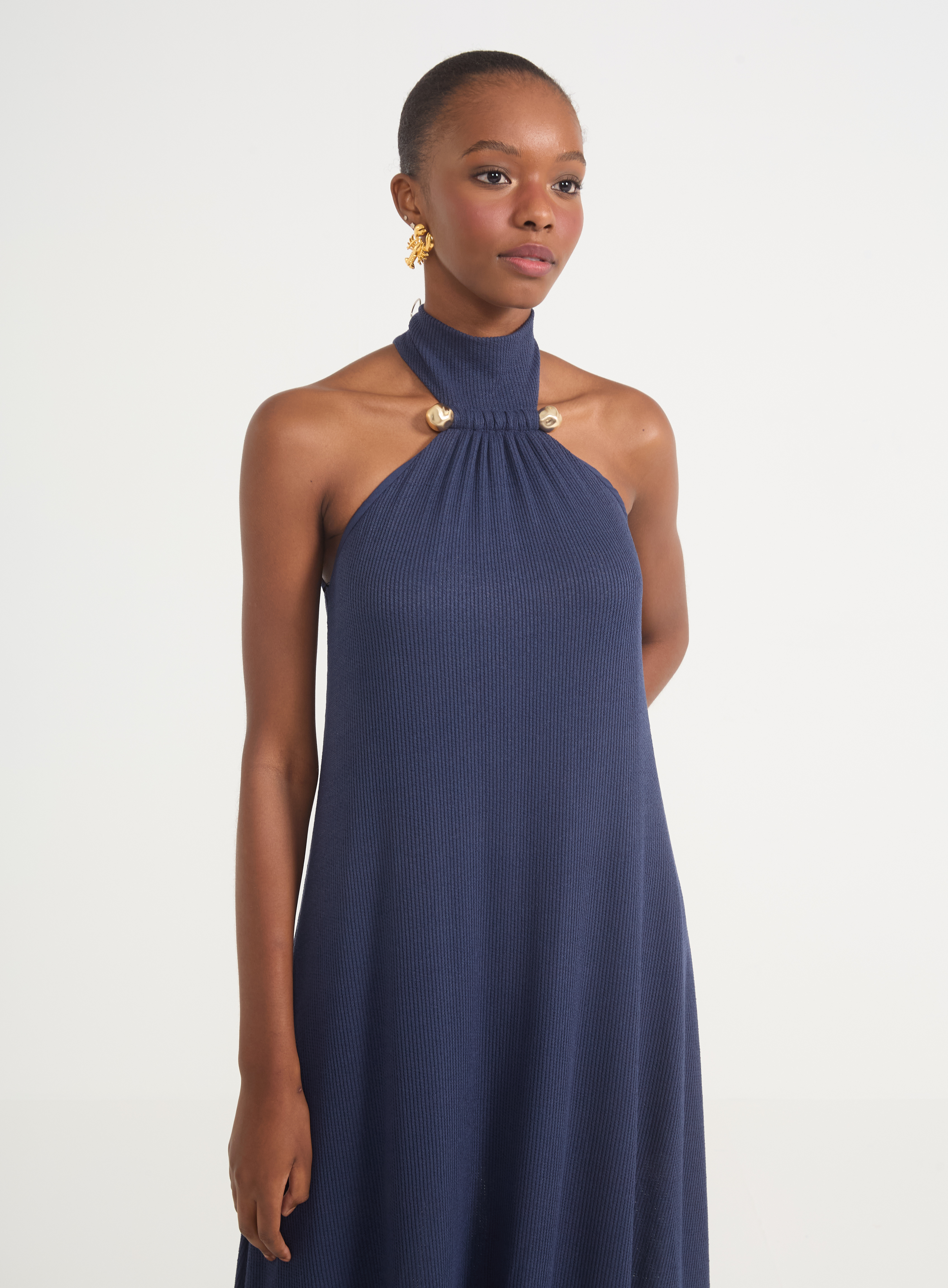 VESTIDO COLCCI M AZUL DARKNESS