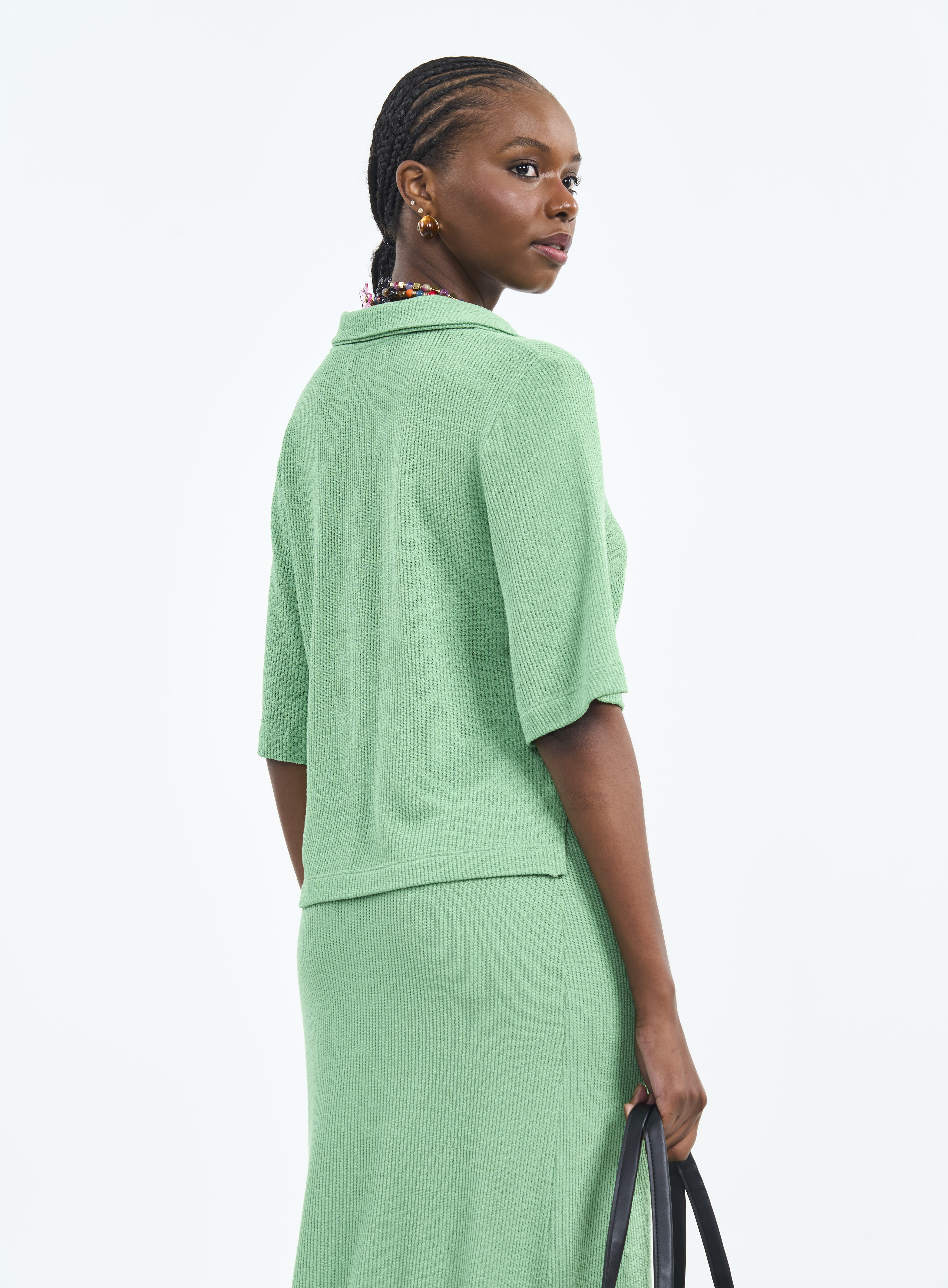 BLUSA COLCCI P VERDE VEGGIR