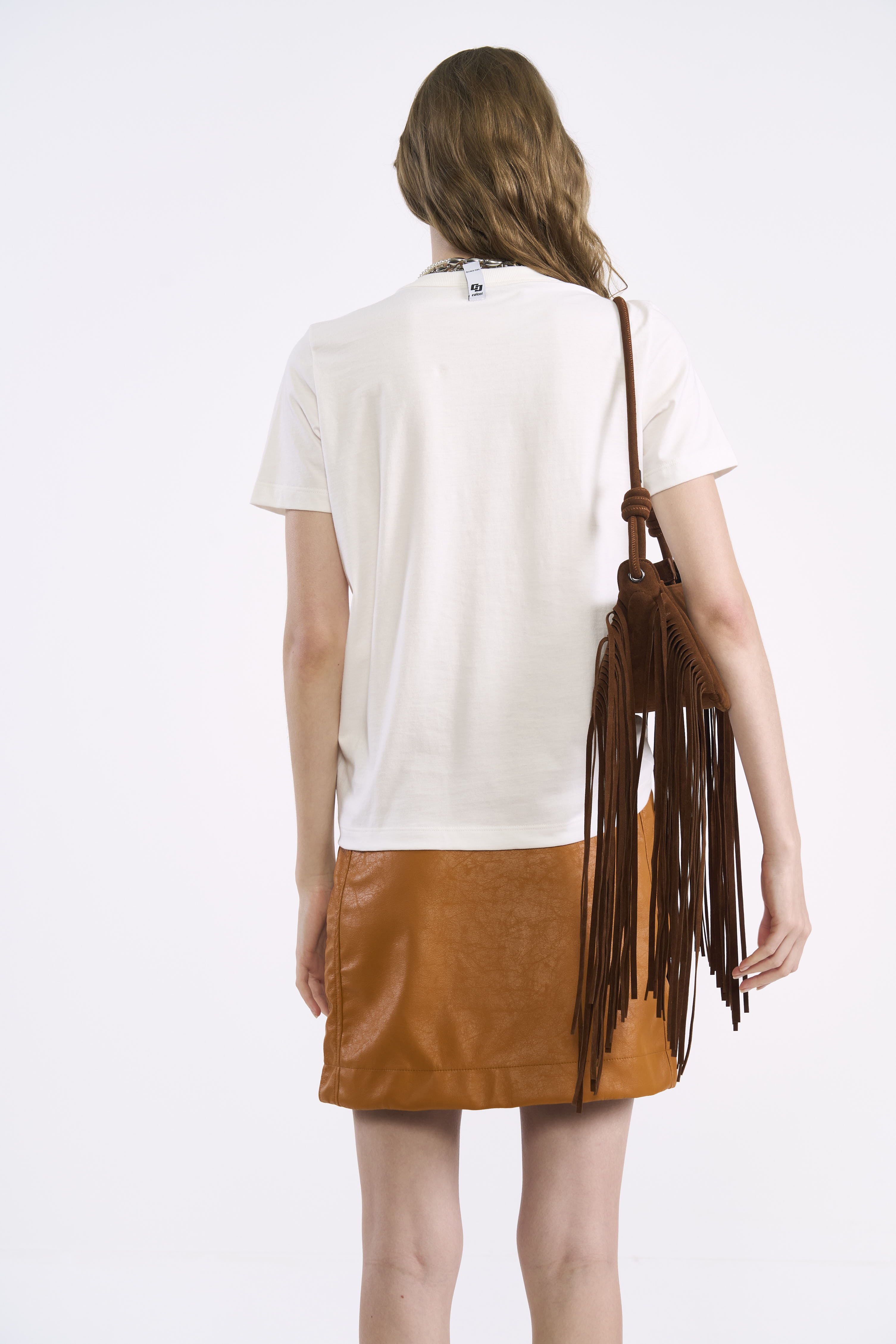 CAMISETA COLCCI G BEGE TAUPE
