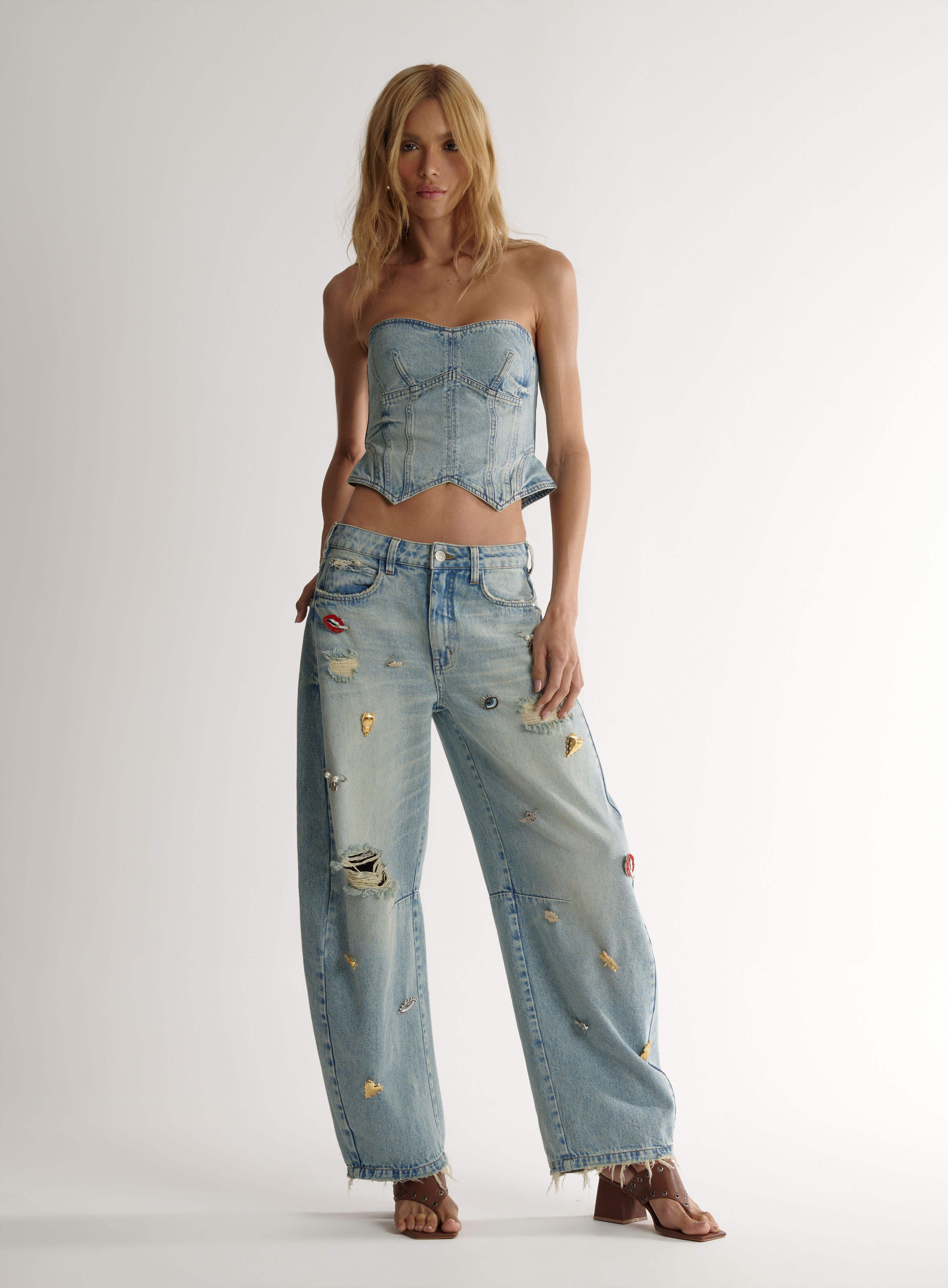 BLUSA JEANS M INDIGO