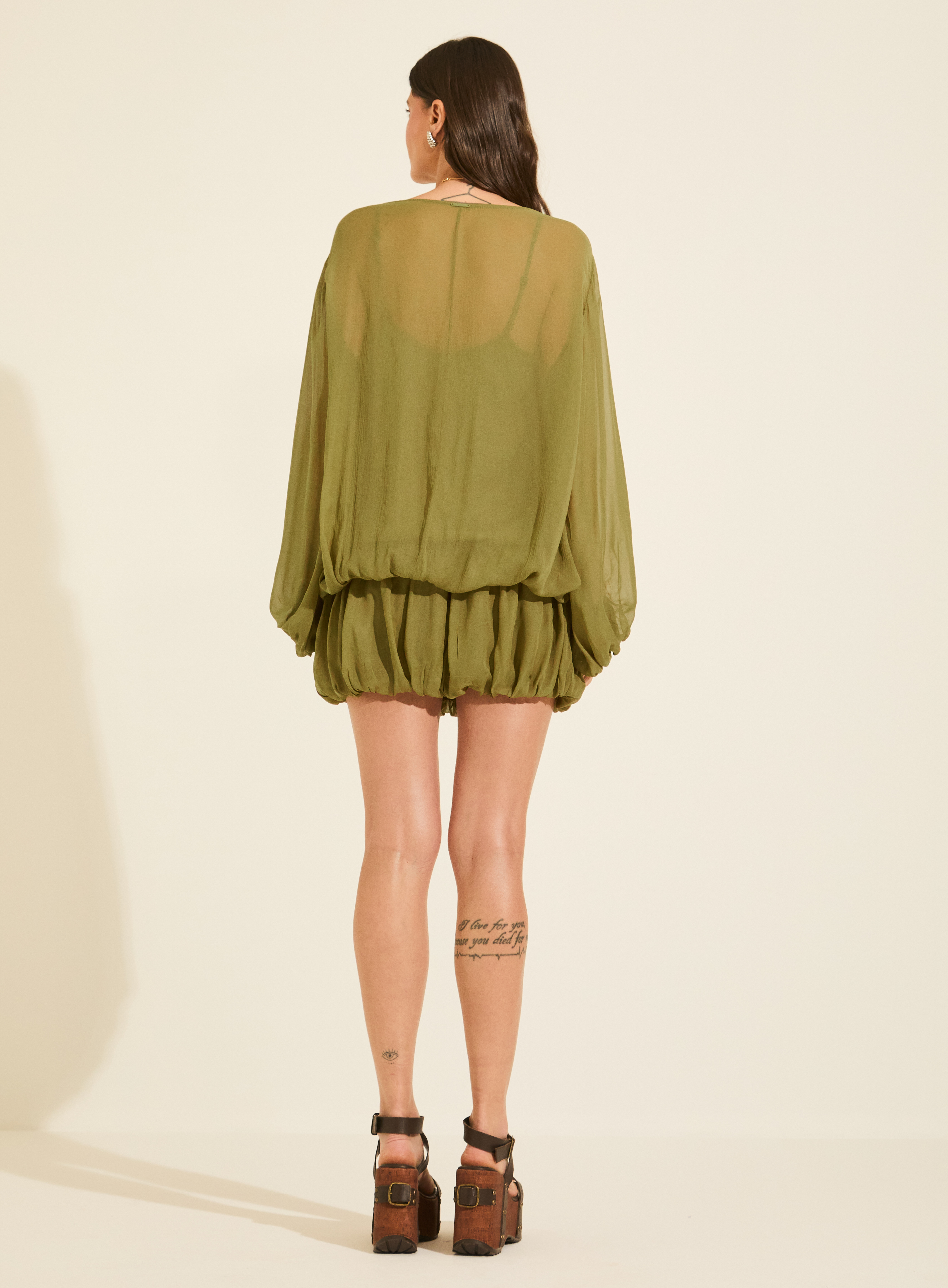 VESTIDO FORUM M VERDE CORSAIR