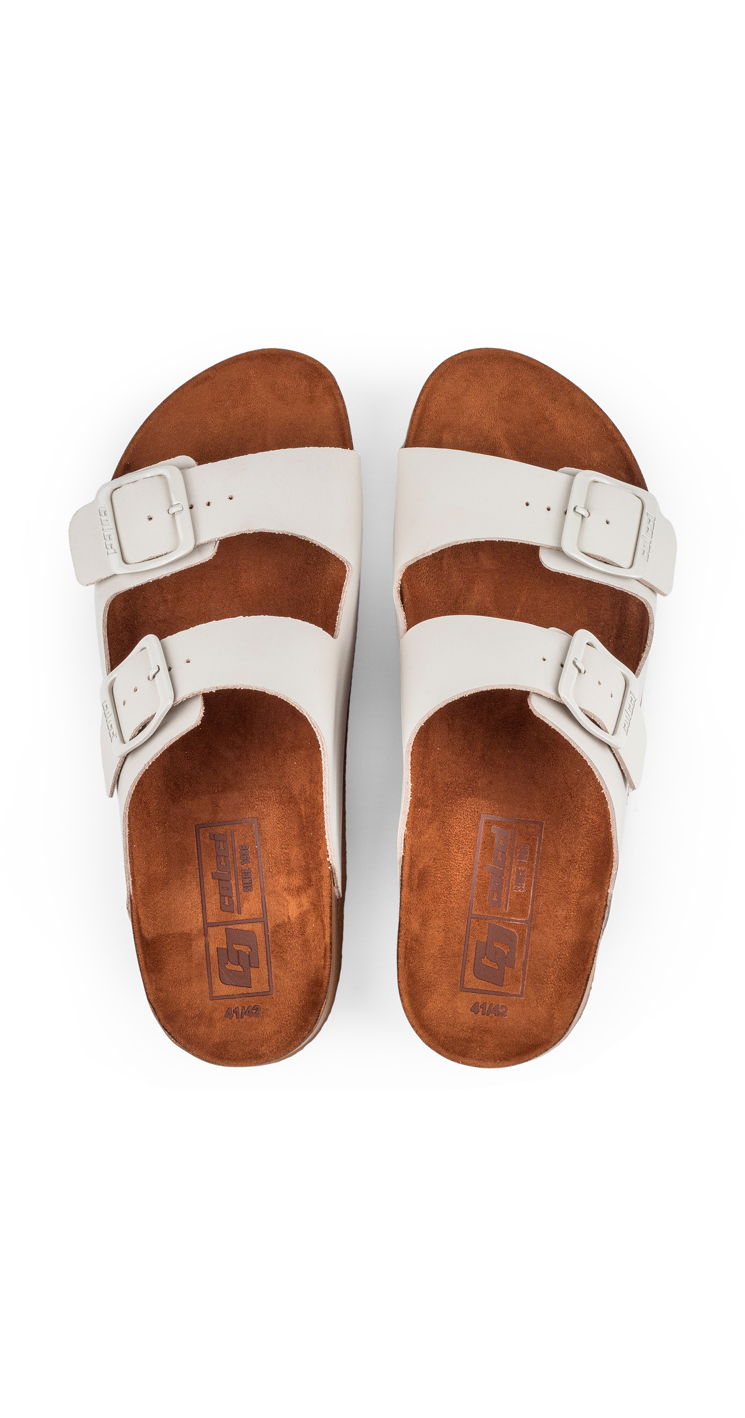 CHINELO MASCULINO ARIZONA COLCCI 37-38 OFF WHITE