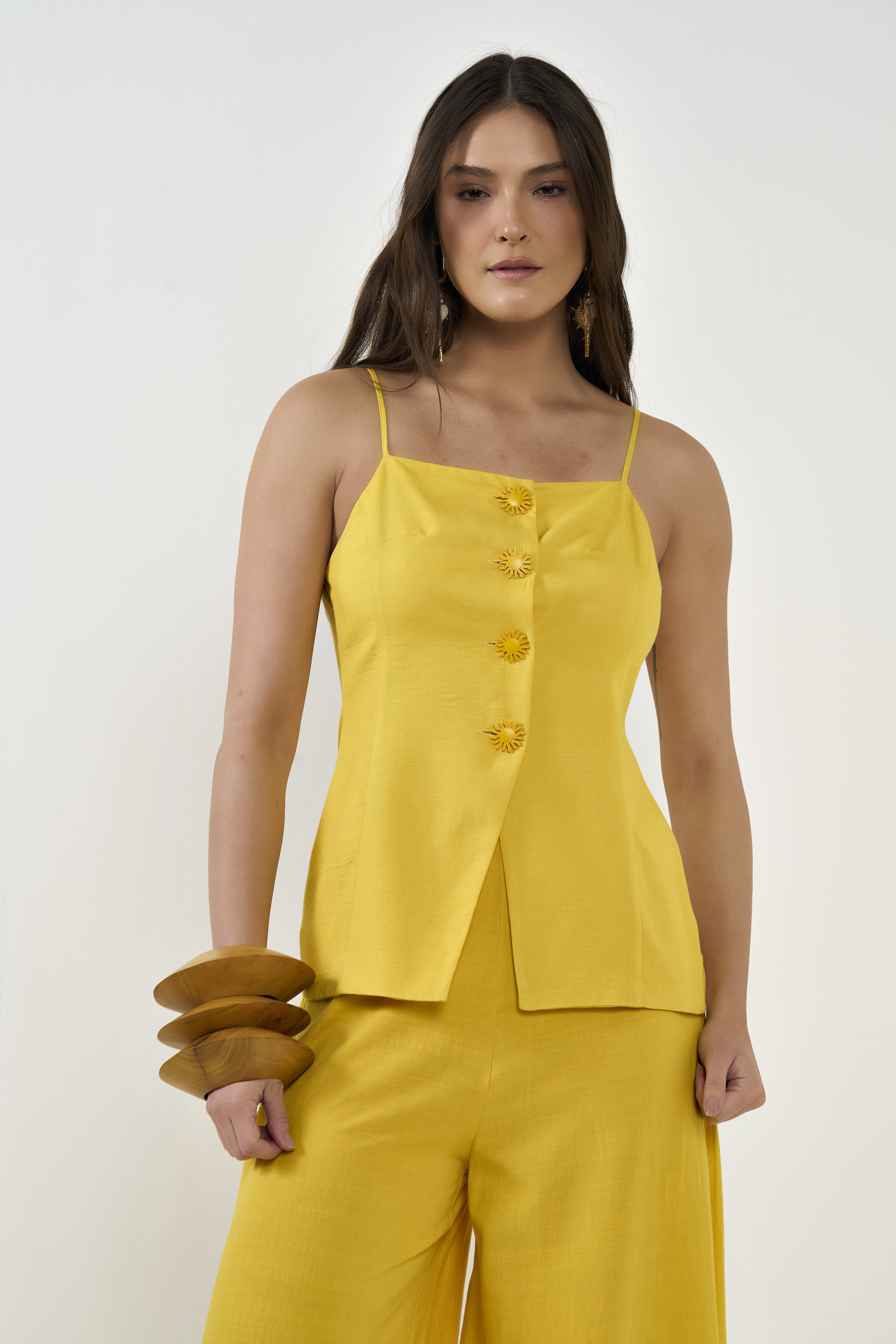 BLUSA COLCCI M AMARELO POLEN