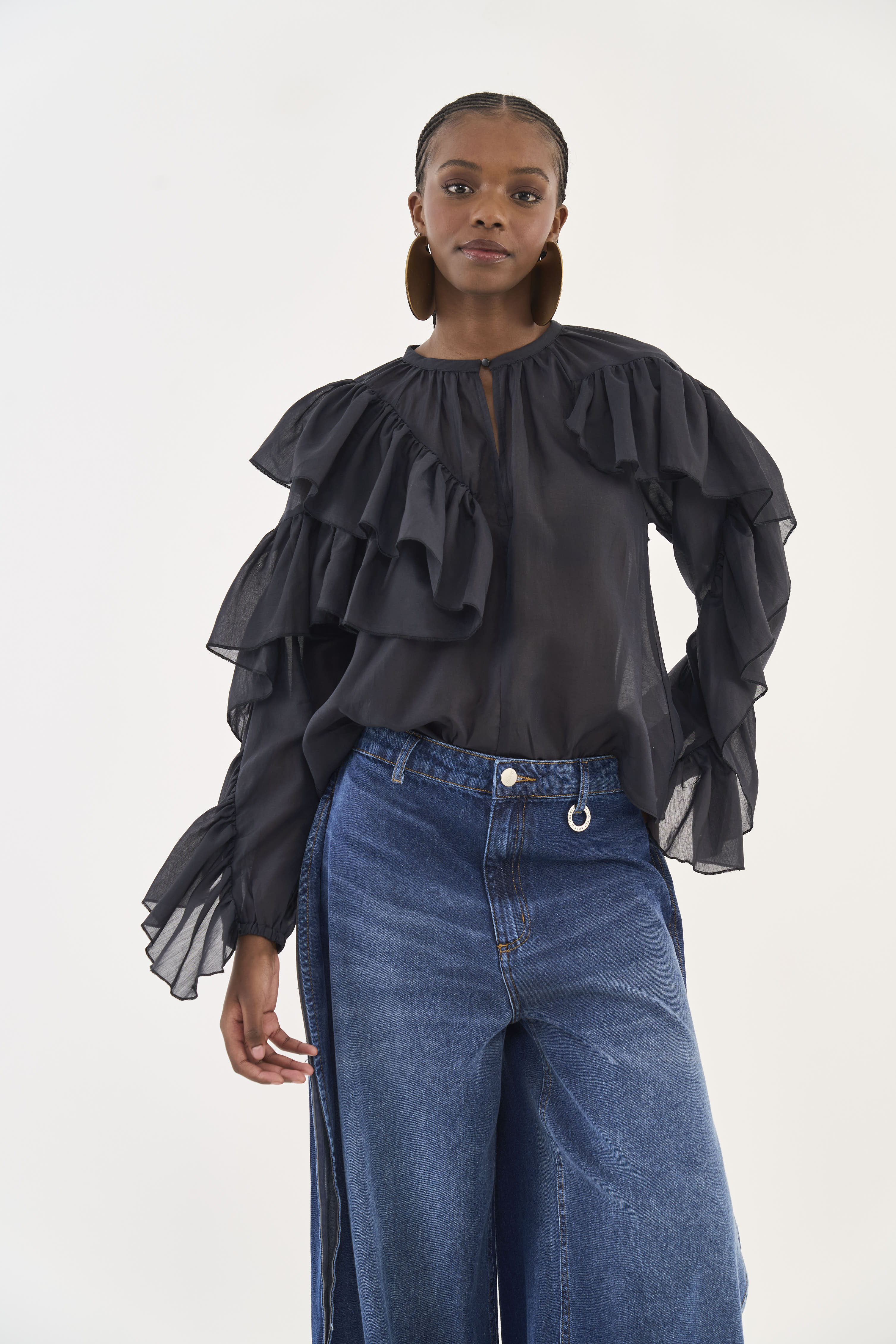 BLUSA COLCCI PP PRETO