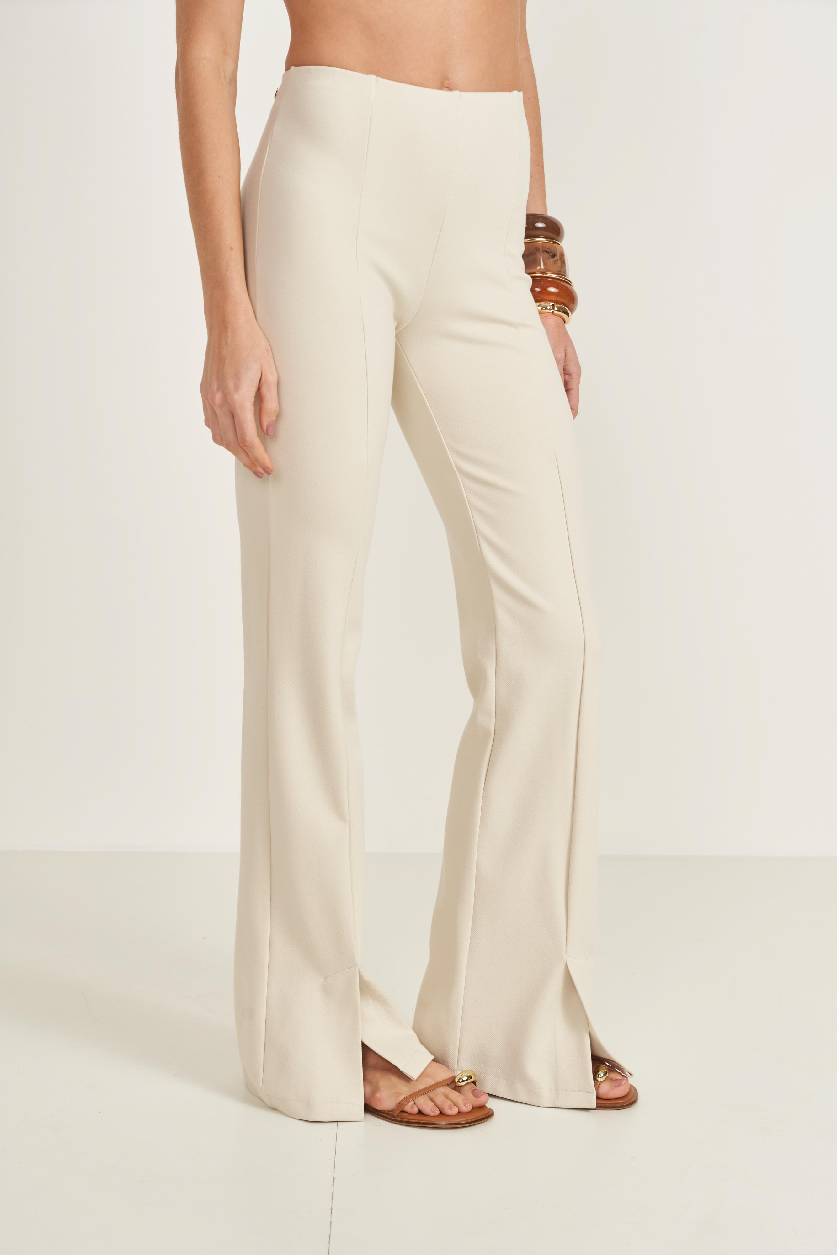 CALÇA COLCCI 38 BEGE AFFOGATO