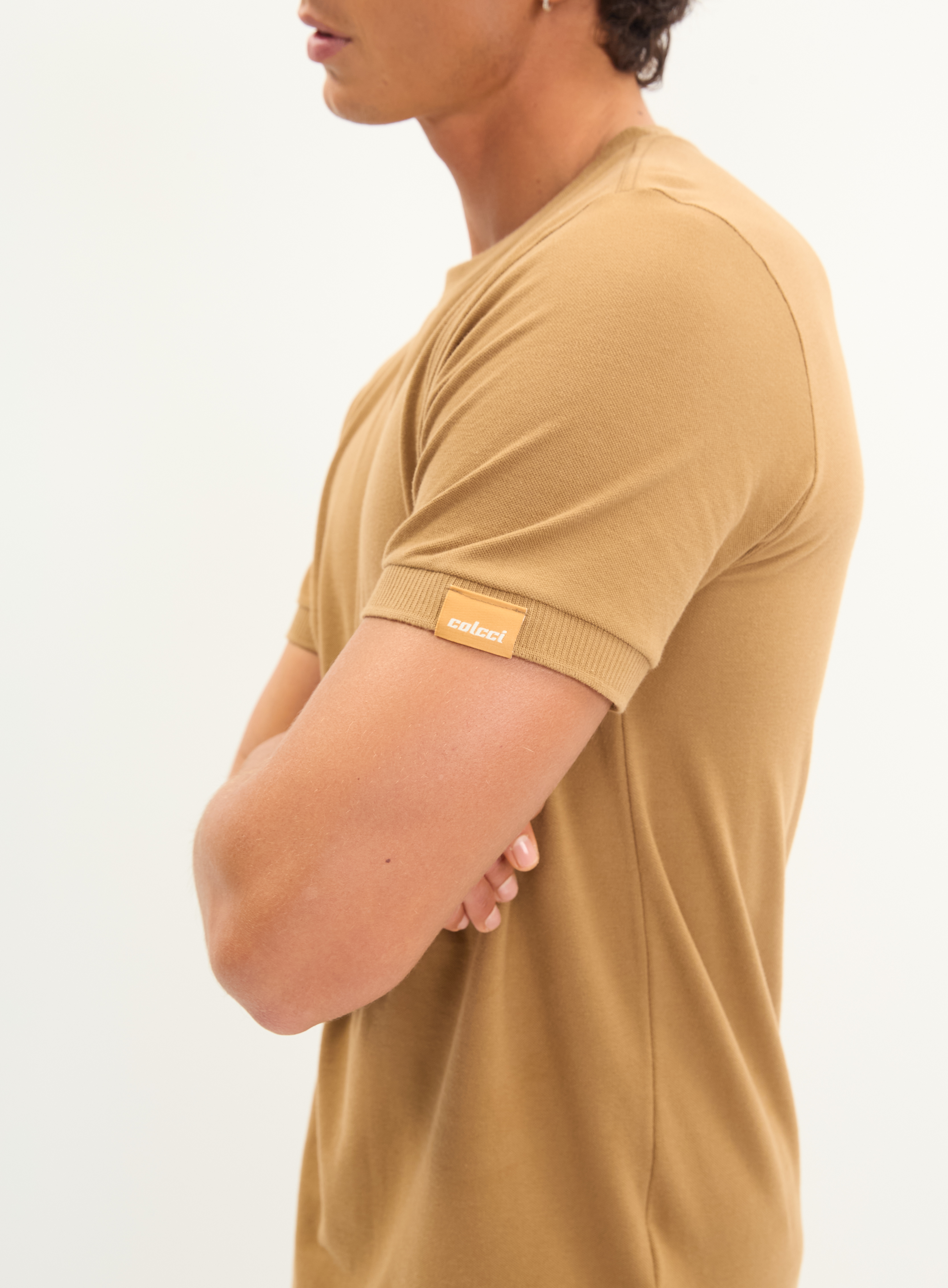 CAMISETA COLCCI GG MARROM PREBIA