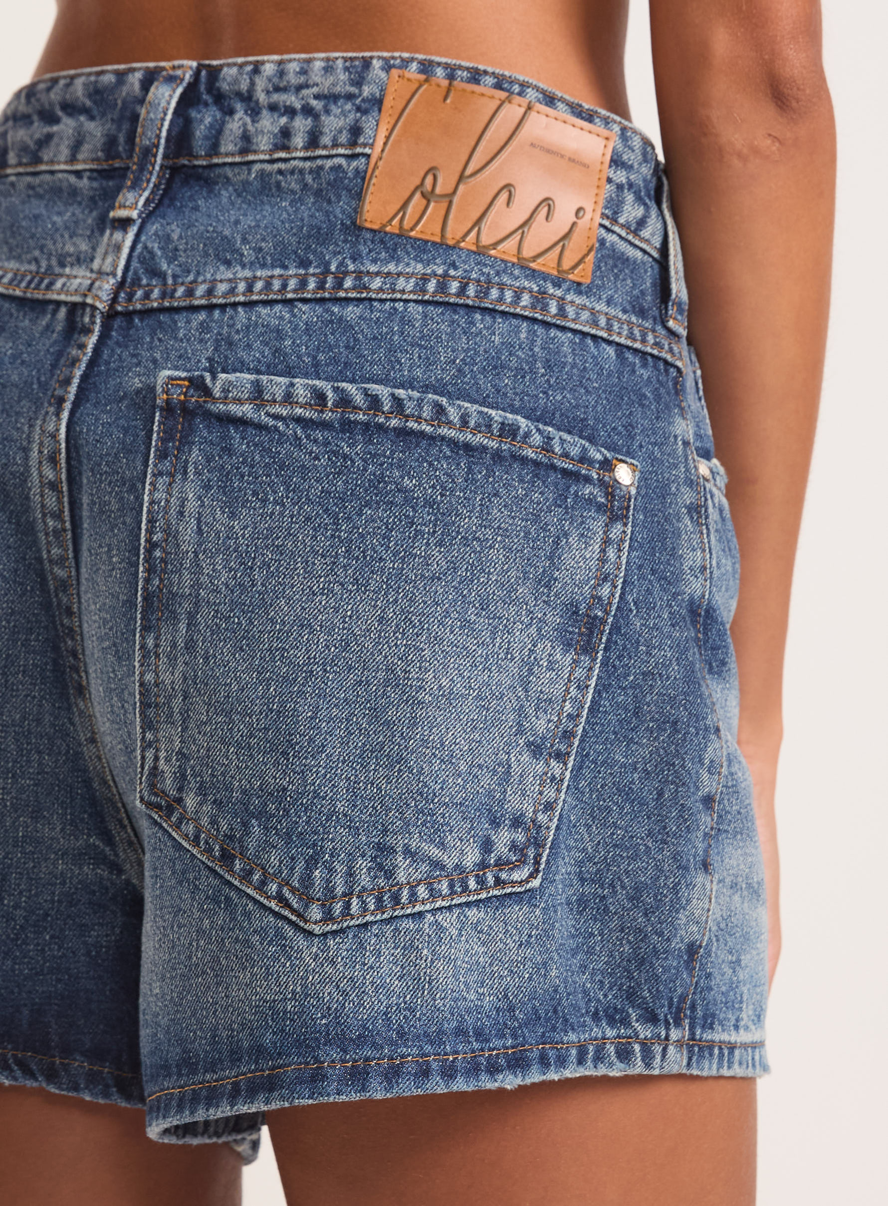 SHORT JEANS JULIA 36 INDIGO