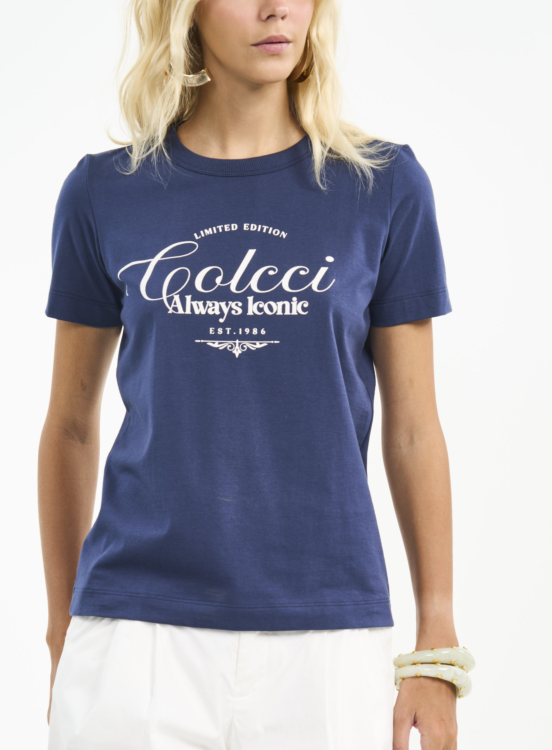 CAMISETA COLCCI G AZUL OLYMPIC