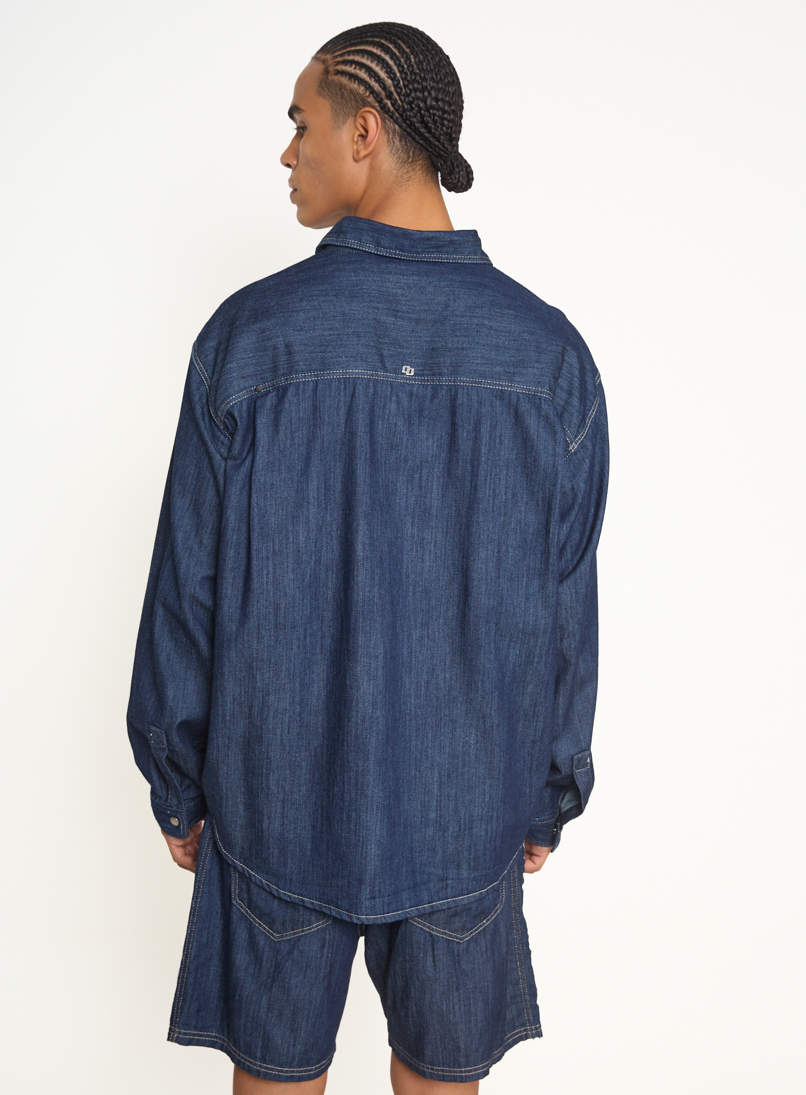 CAMISA JEANS OVERSIZED NY G INDIGO