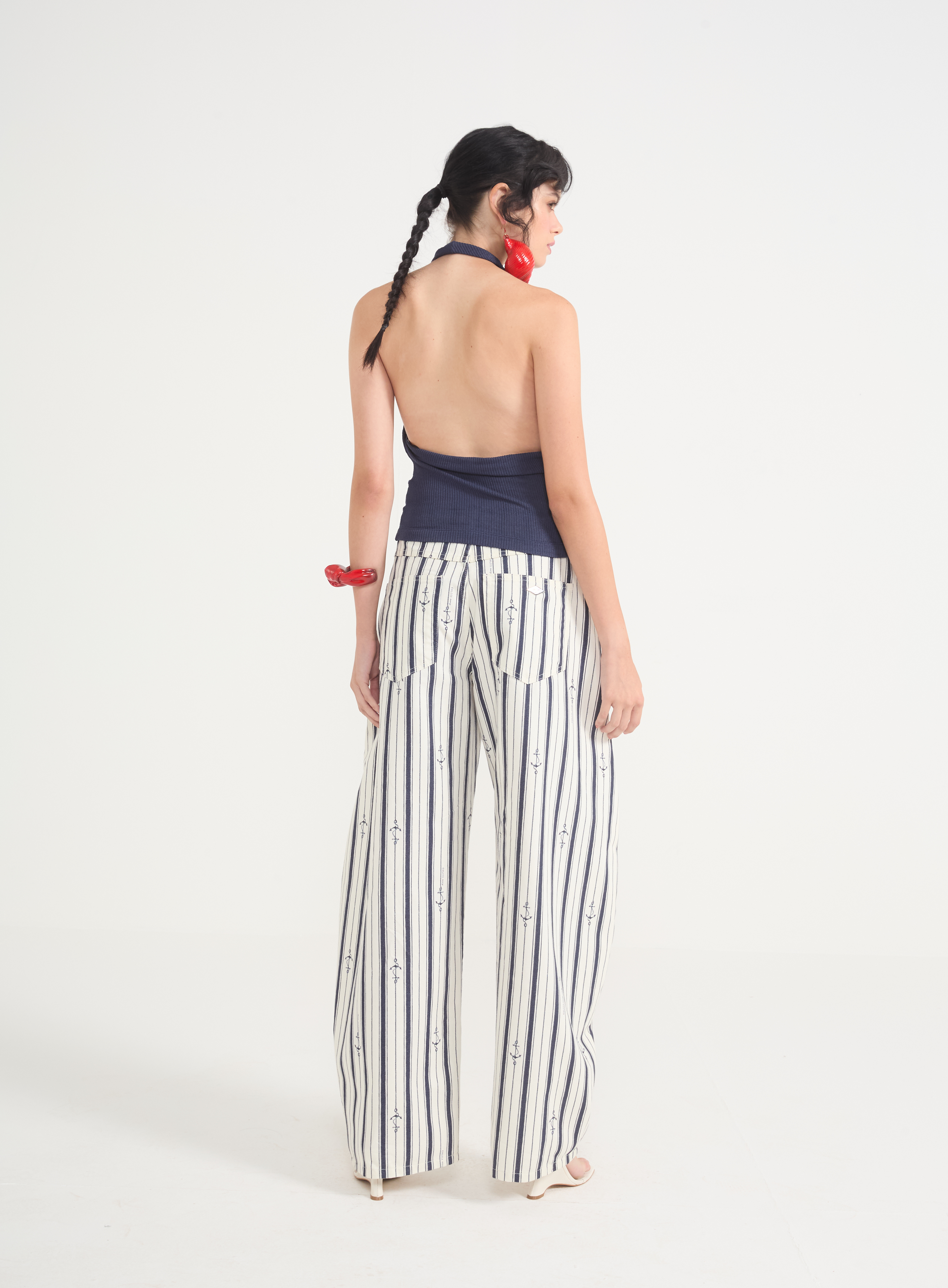 BLUSA COLCCI PP AZUL DARKNESS