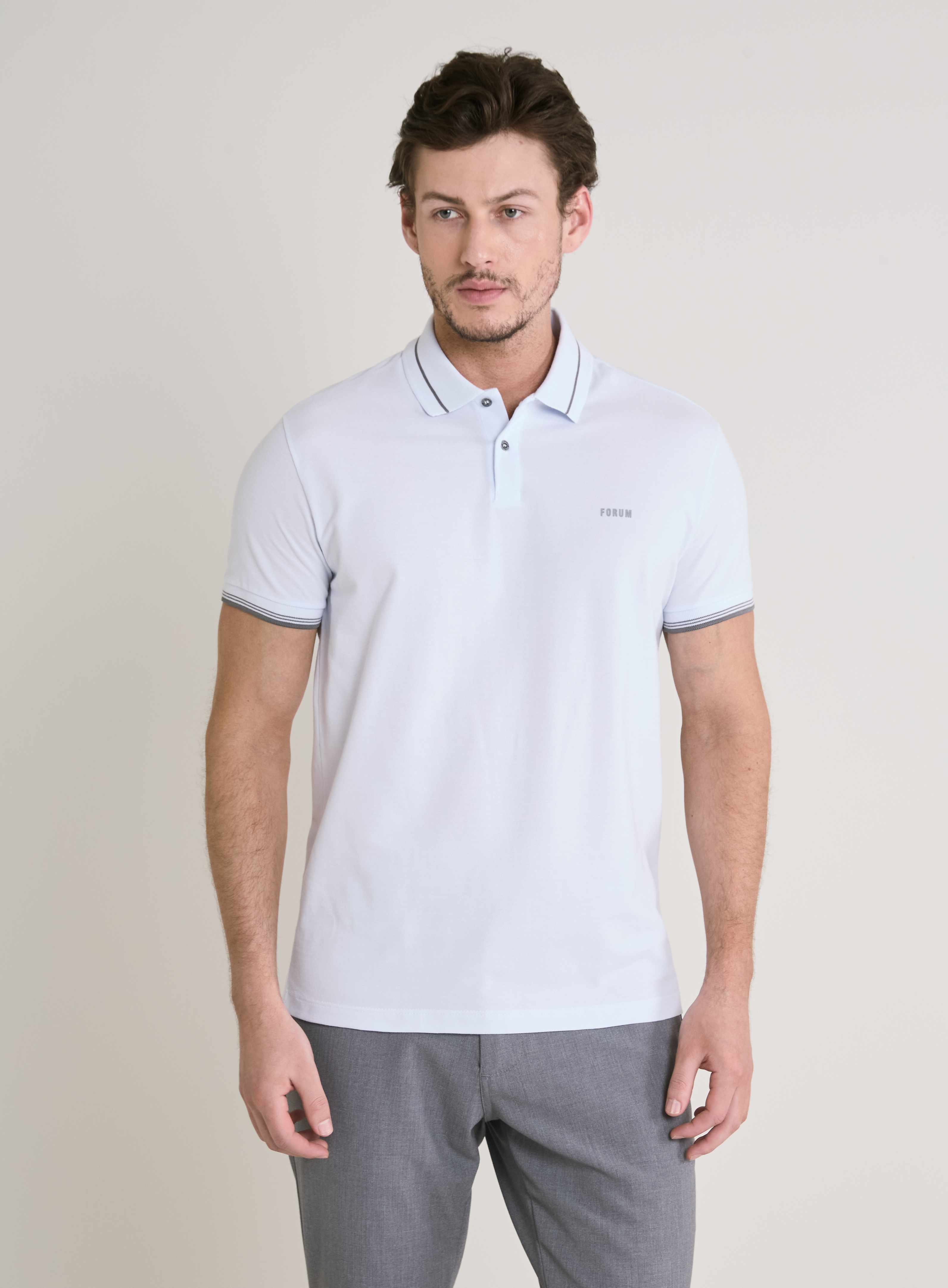 POLO FORUM M BRANCO