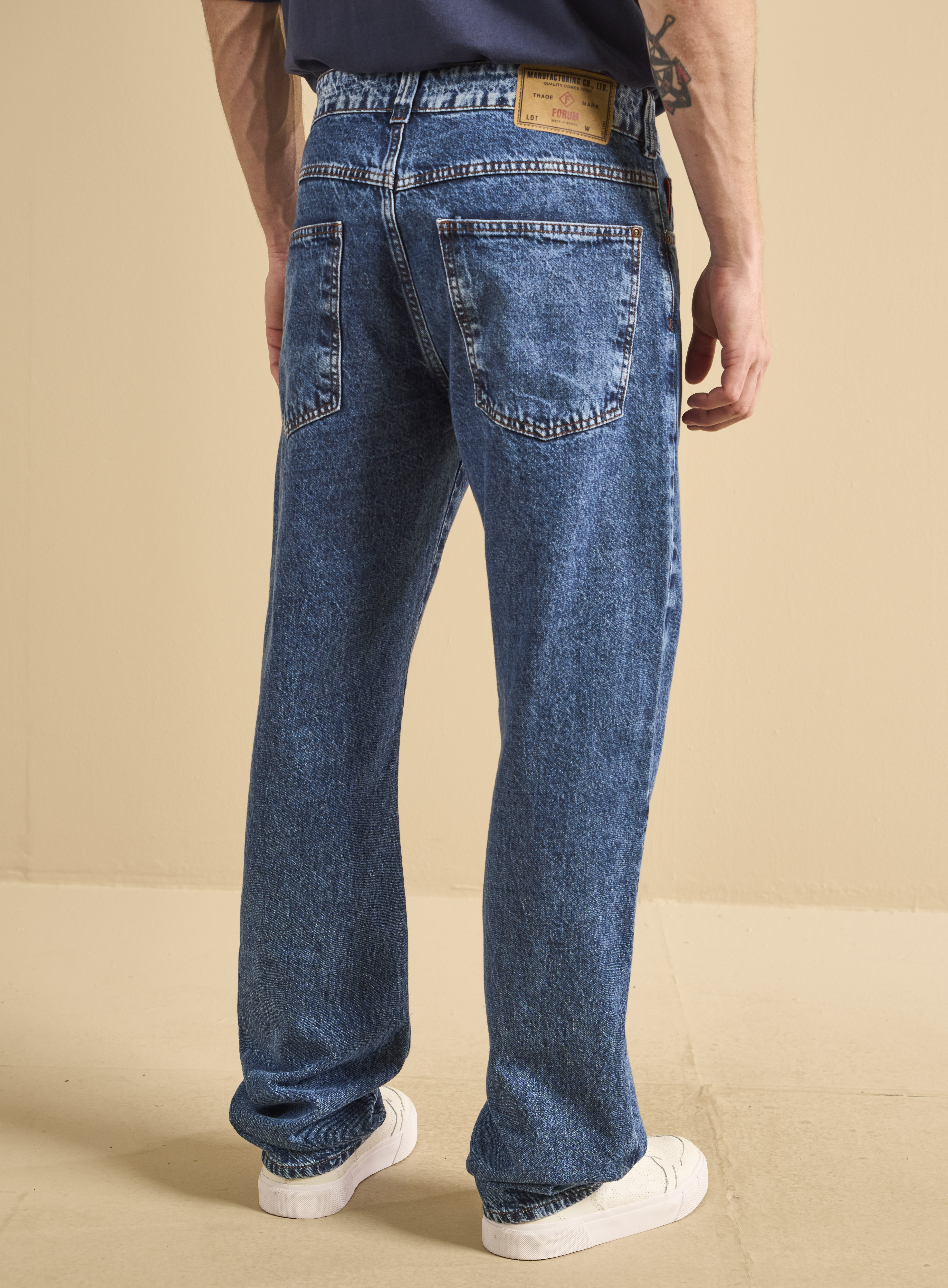 CALÇA JEANS HISTORY 40 INDIGO