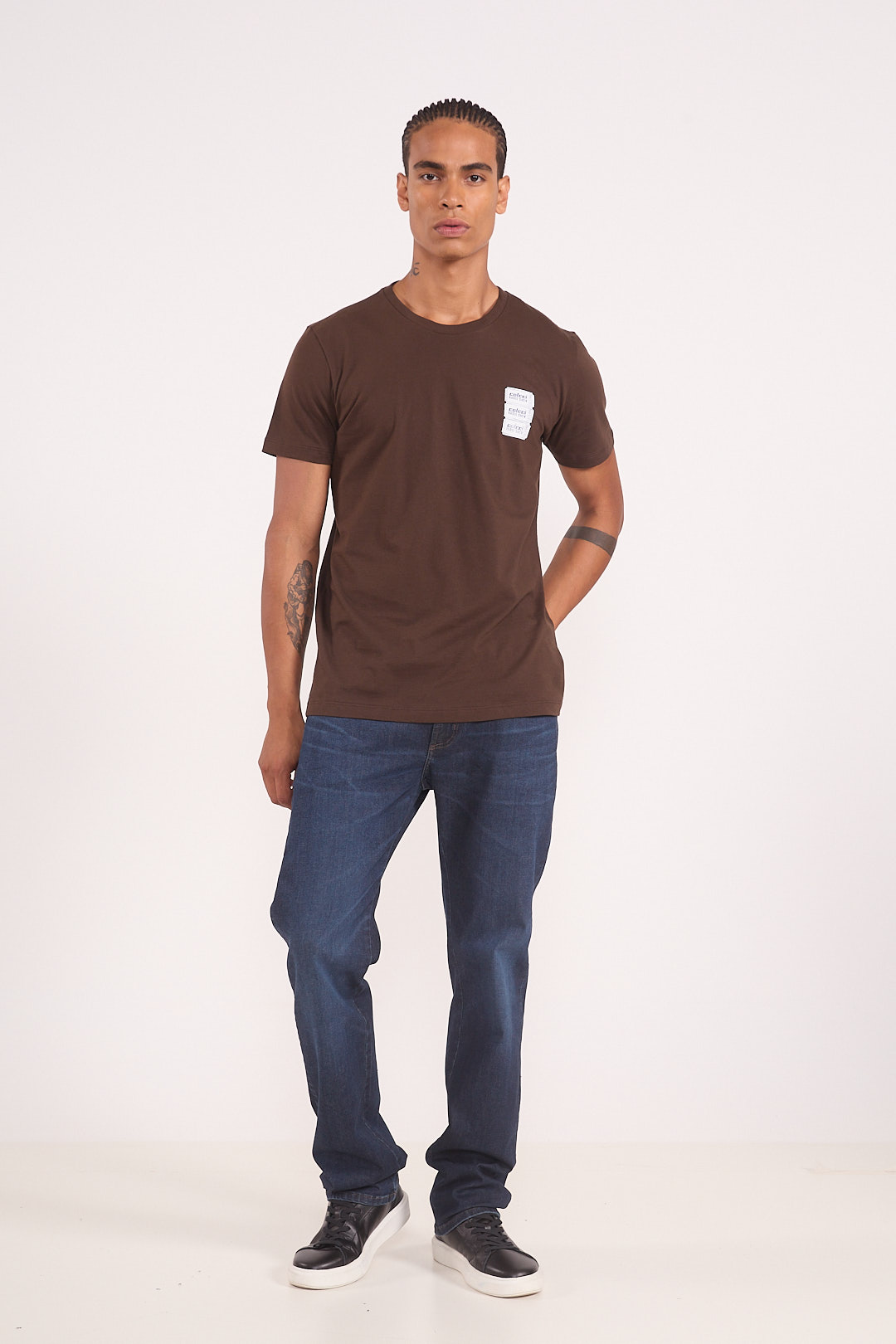 CAMISETA COLCCI G BEGE SAND CASTL