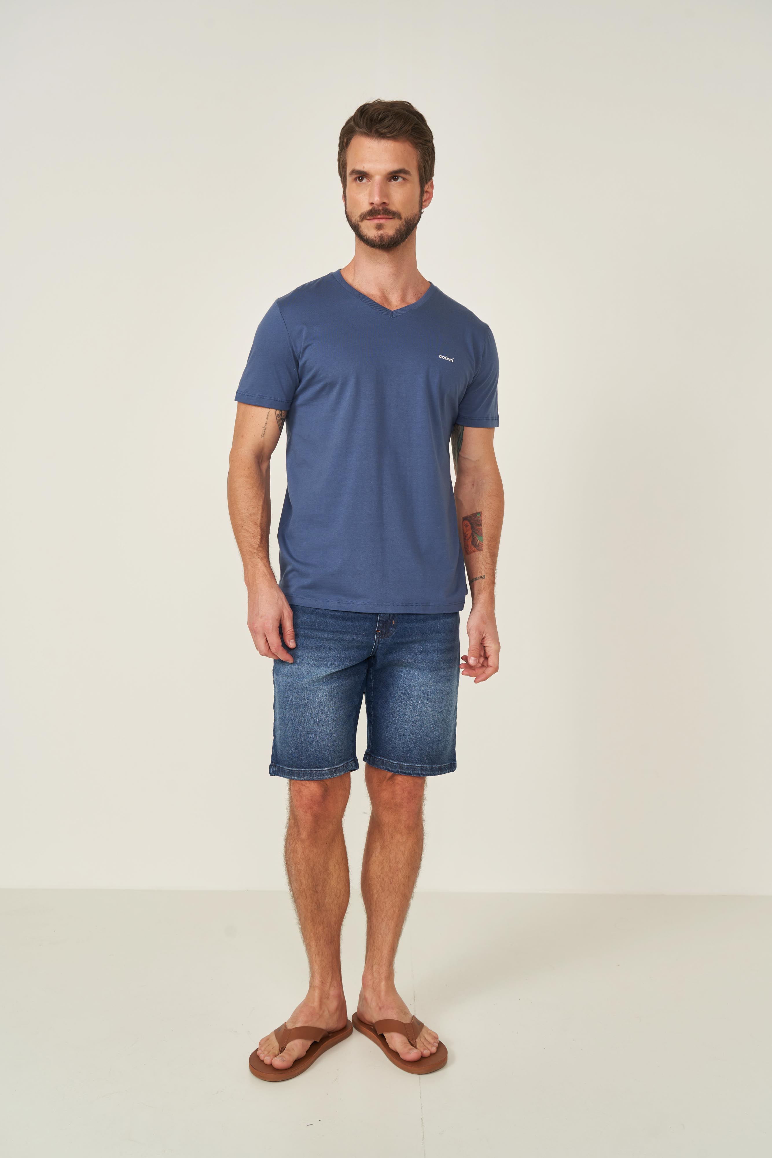 CAMISETA COLCCI P AZUL DARKNESS