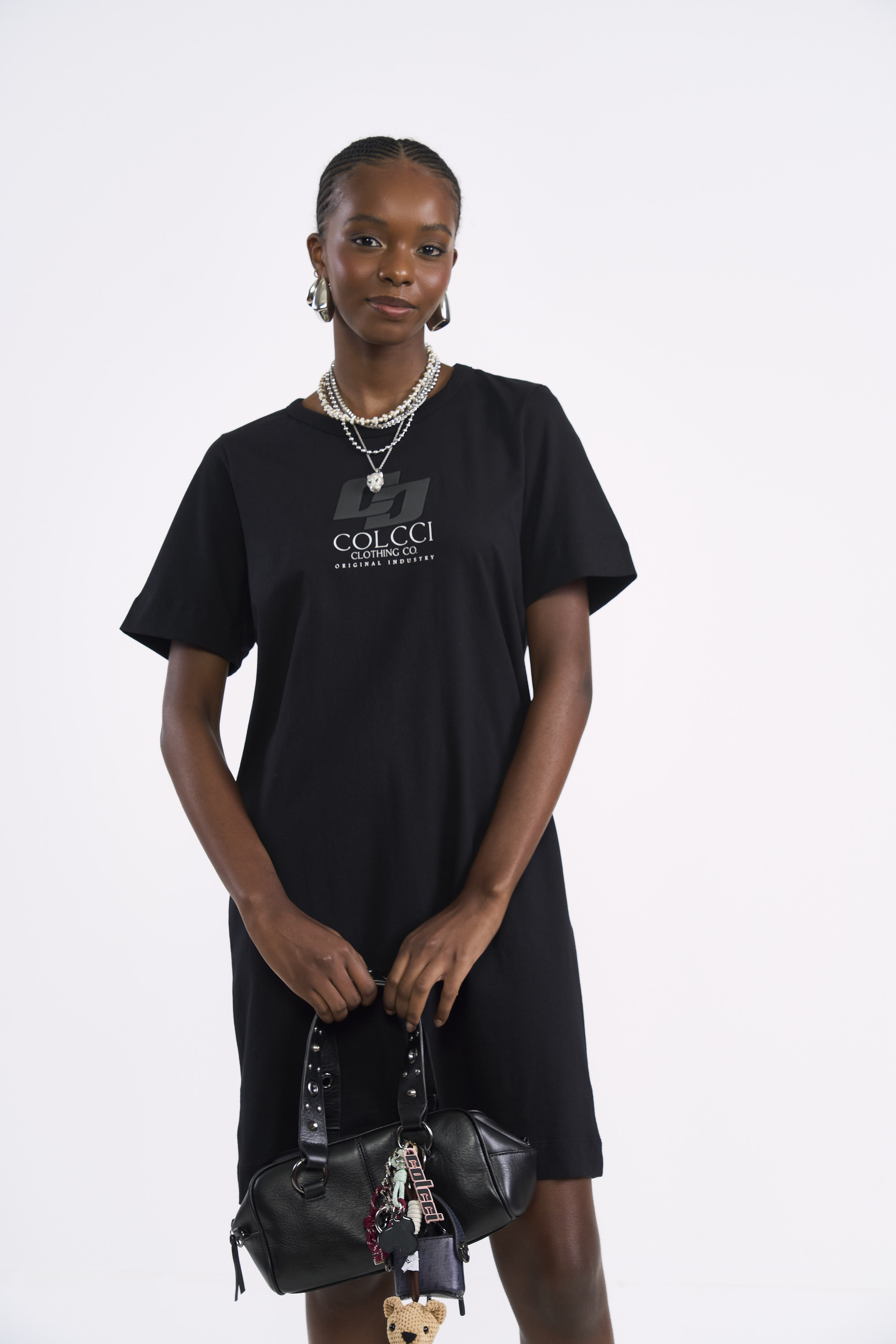 VESTIDO COLCCI M PRETO