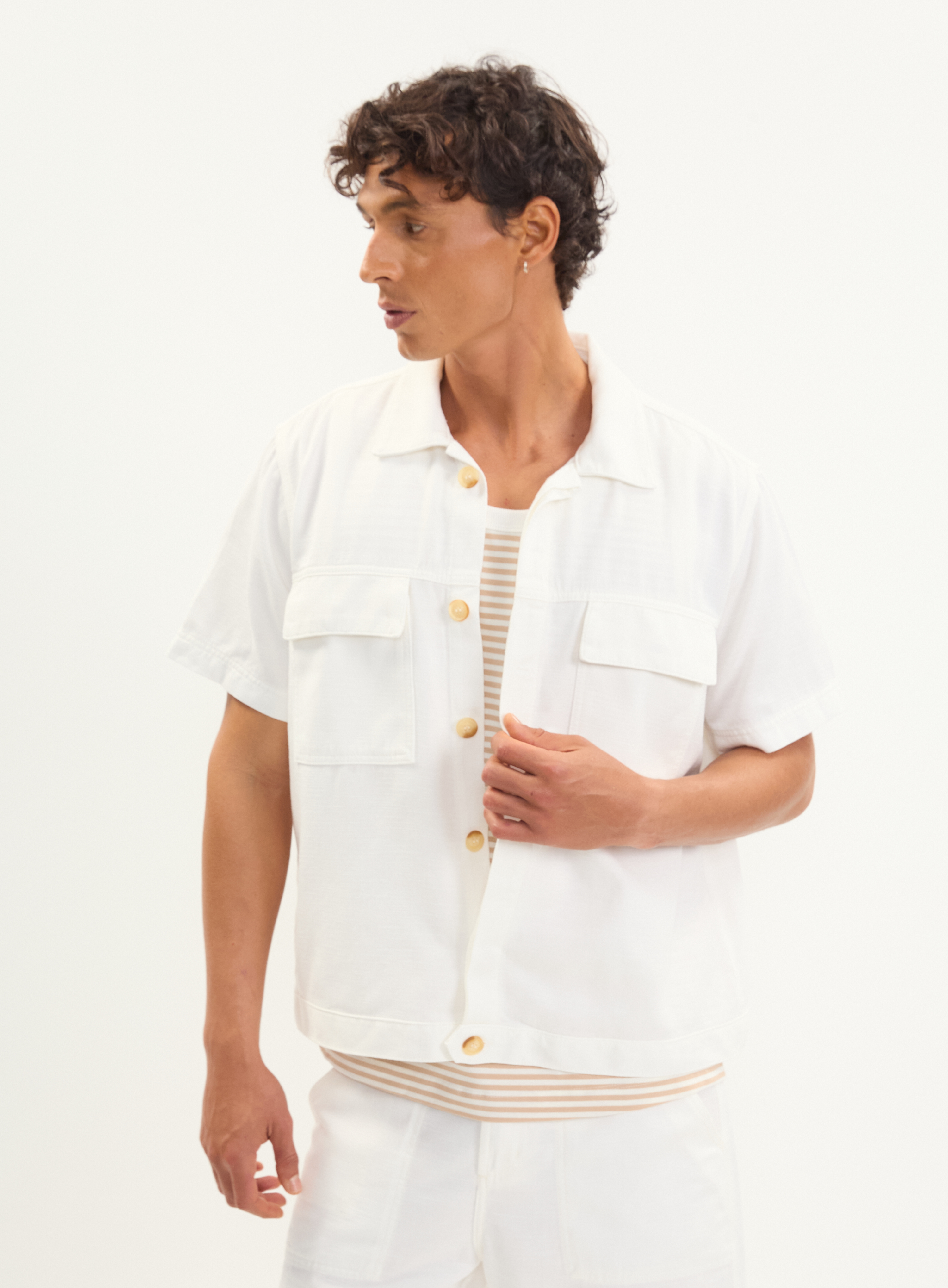 CAMISA SARJA BOX G OFF SHELL