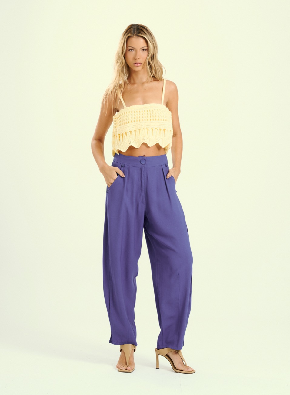 CALÇA OPEN G AZUL NAUTICAL