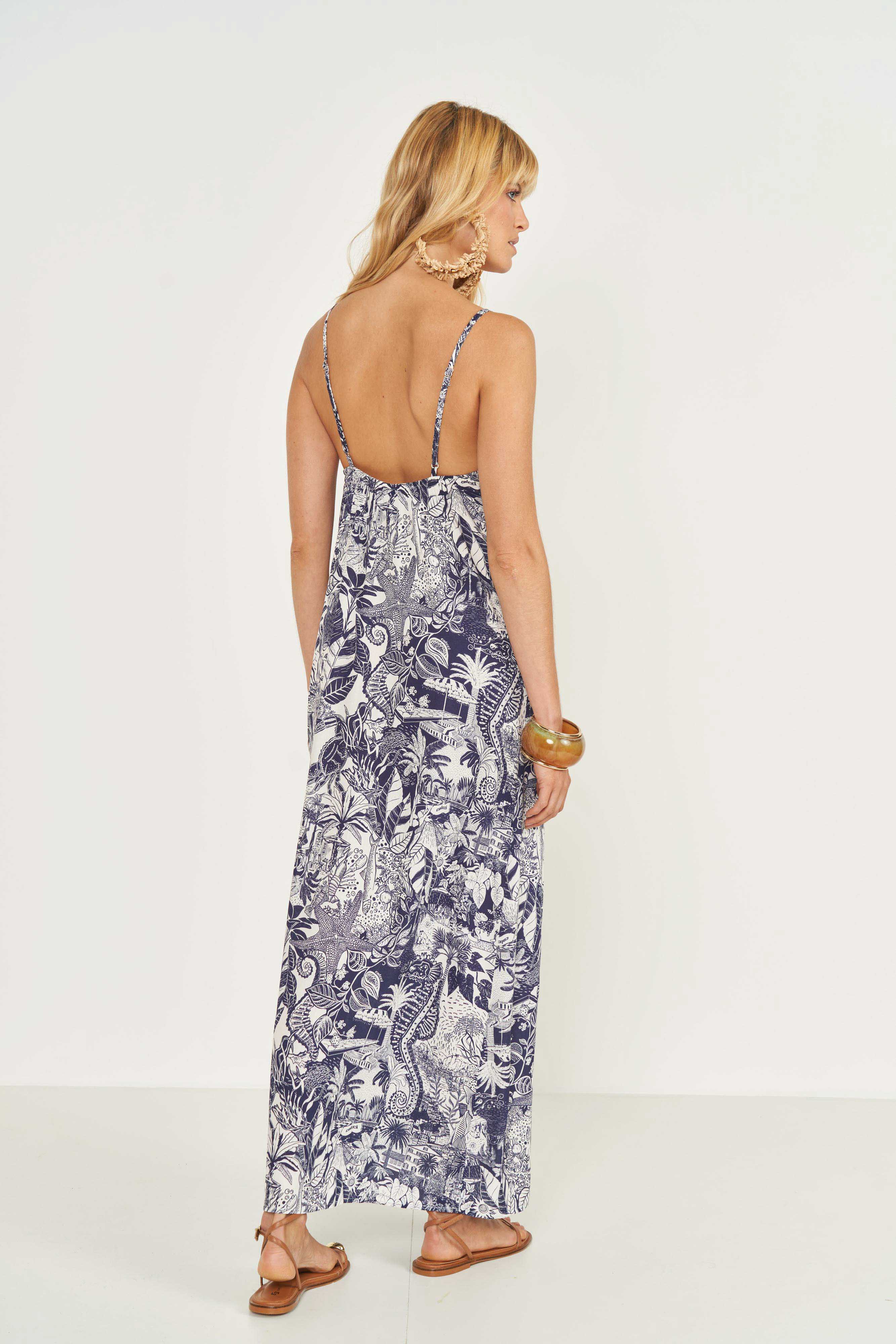 VESTIDO ESTAMPADO M SANSONE