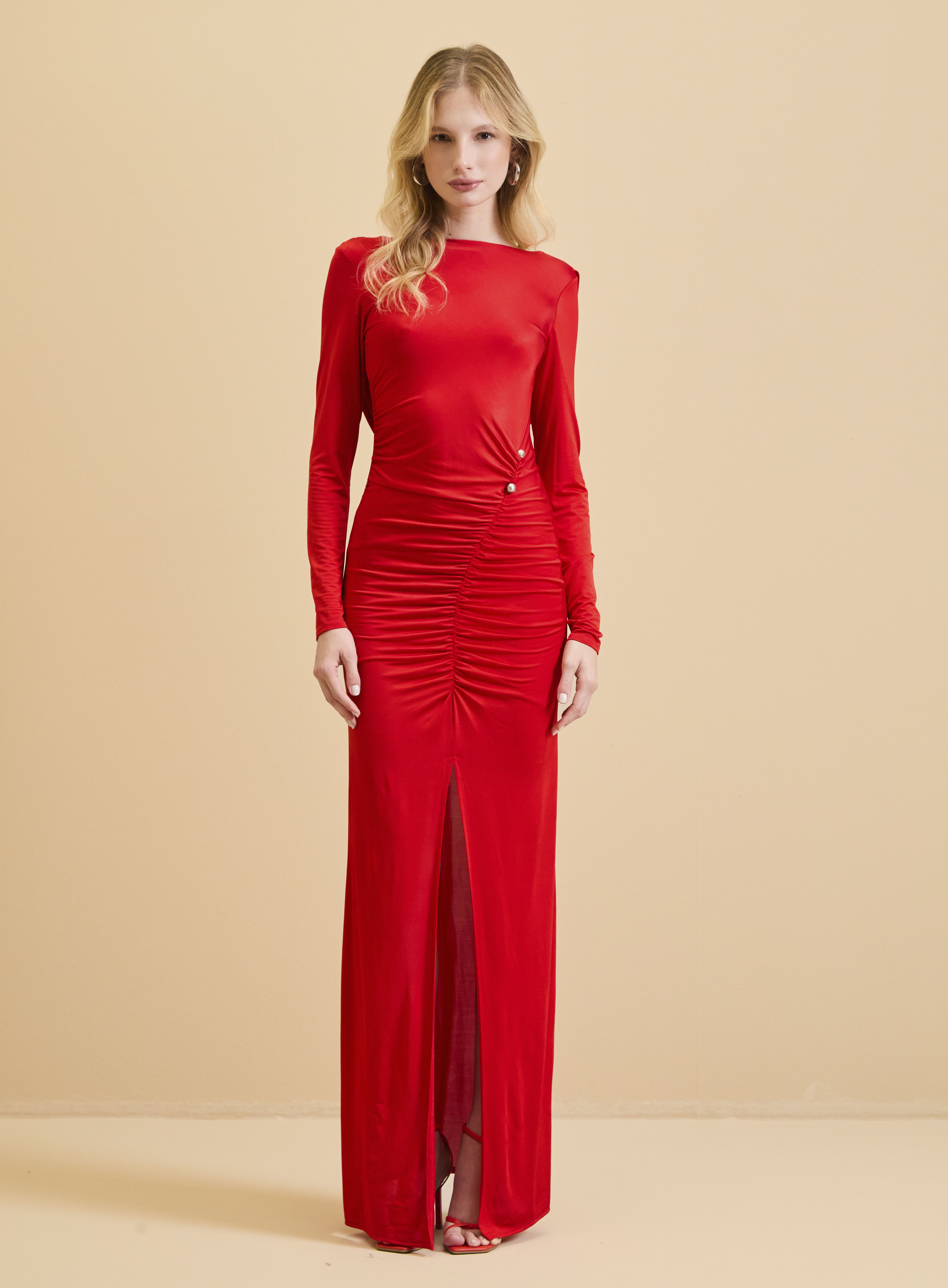 VESTIDO FORUM PP VERMELHO SPARKL