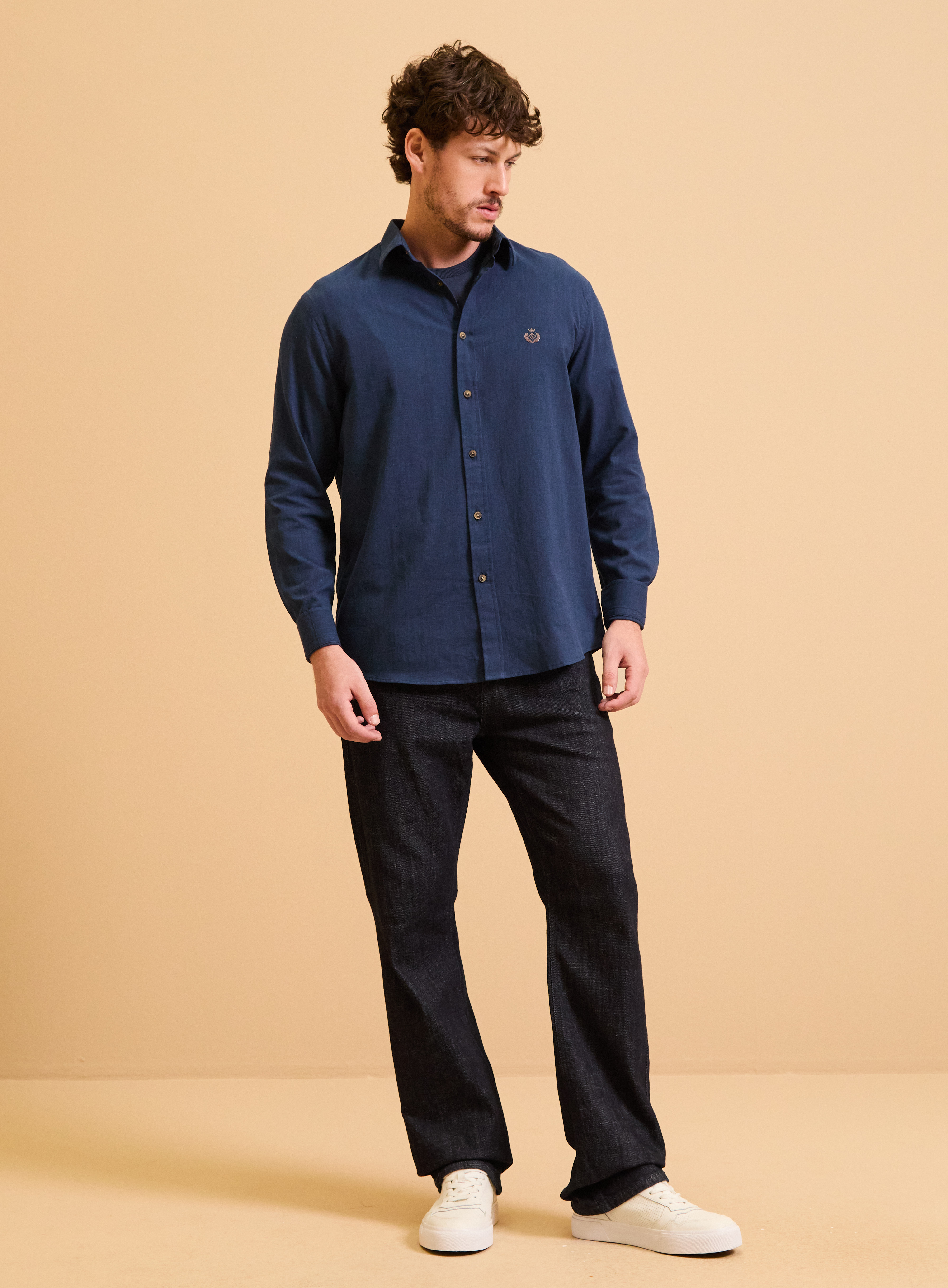 CAMISA RELAX M AZUL ALYA
