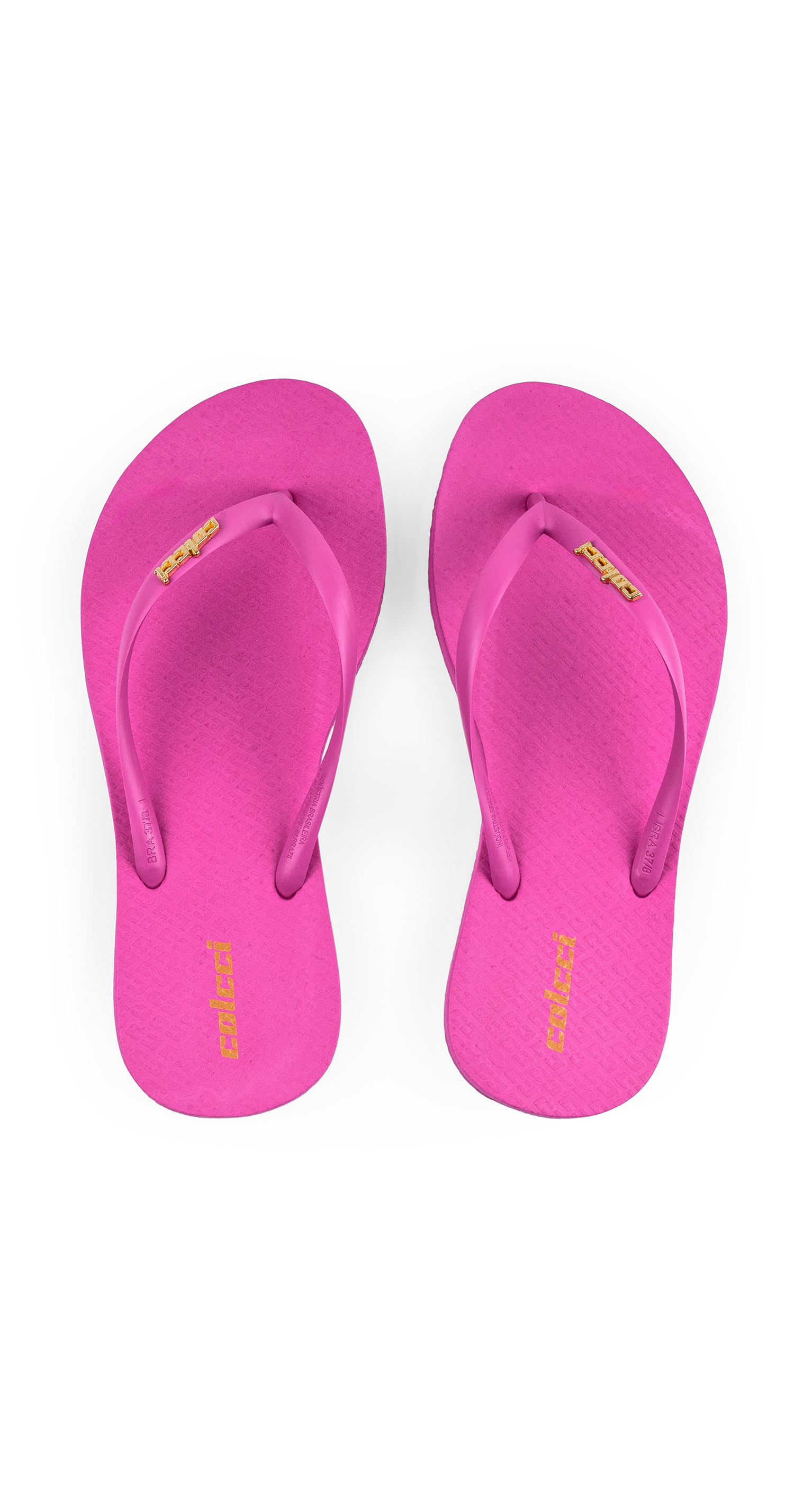 CHINELO COLOR METAL COLCCI 33-34 AMARELO GEMMA