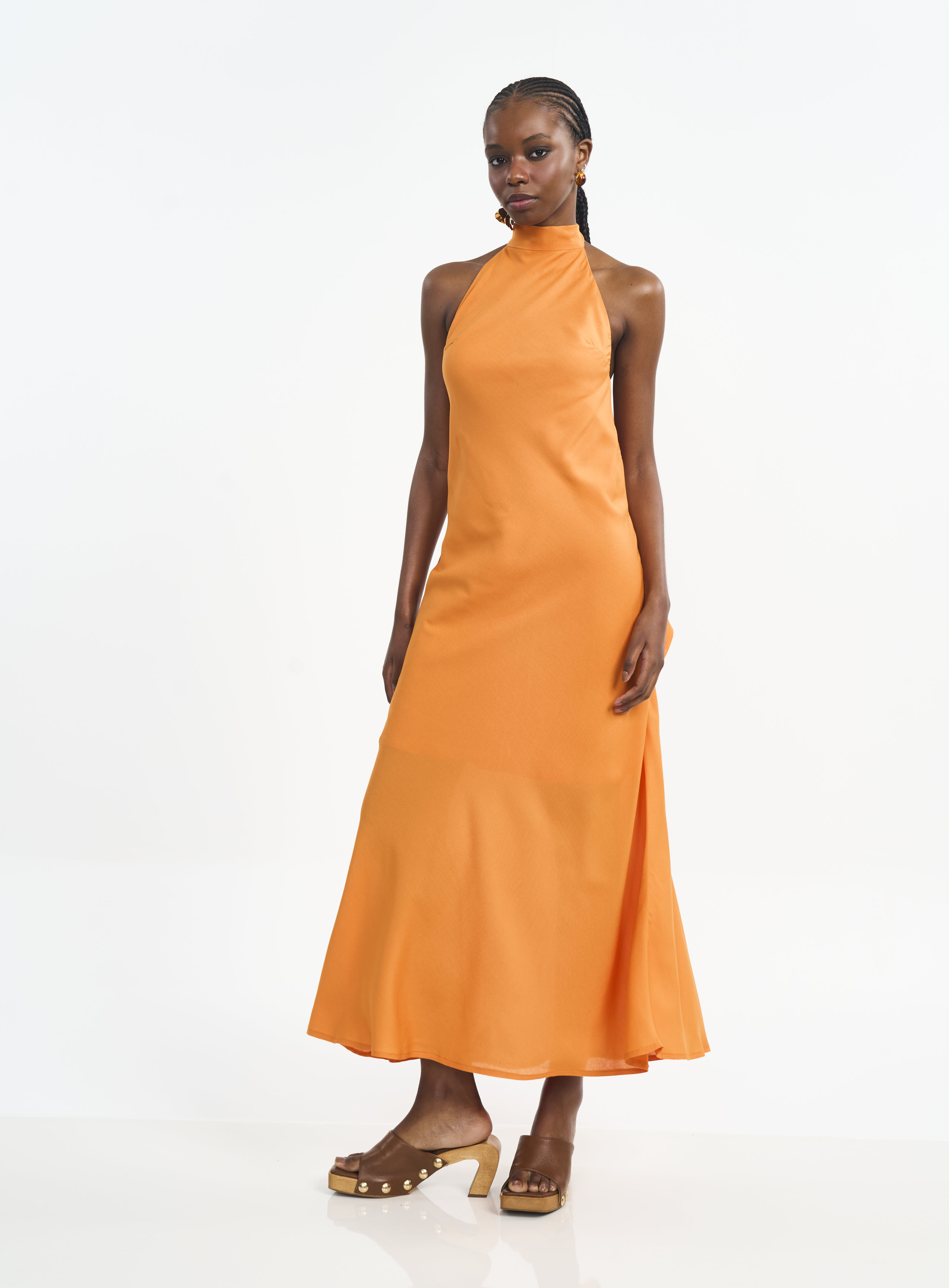 VESTIDO COLCCI M LARANJA PITANGA
