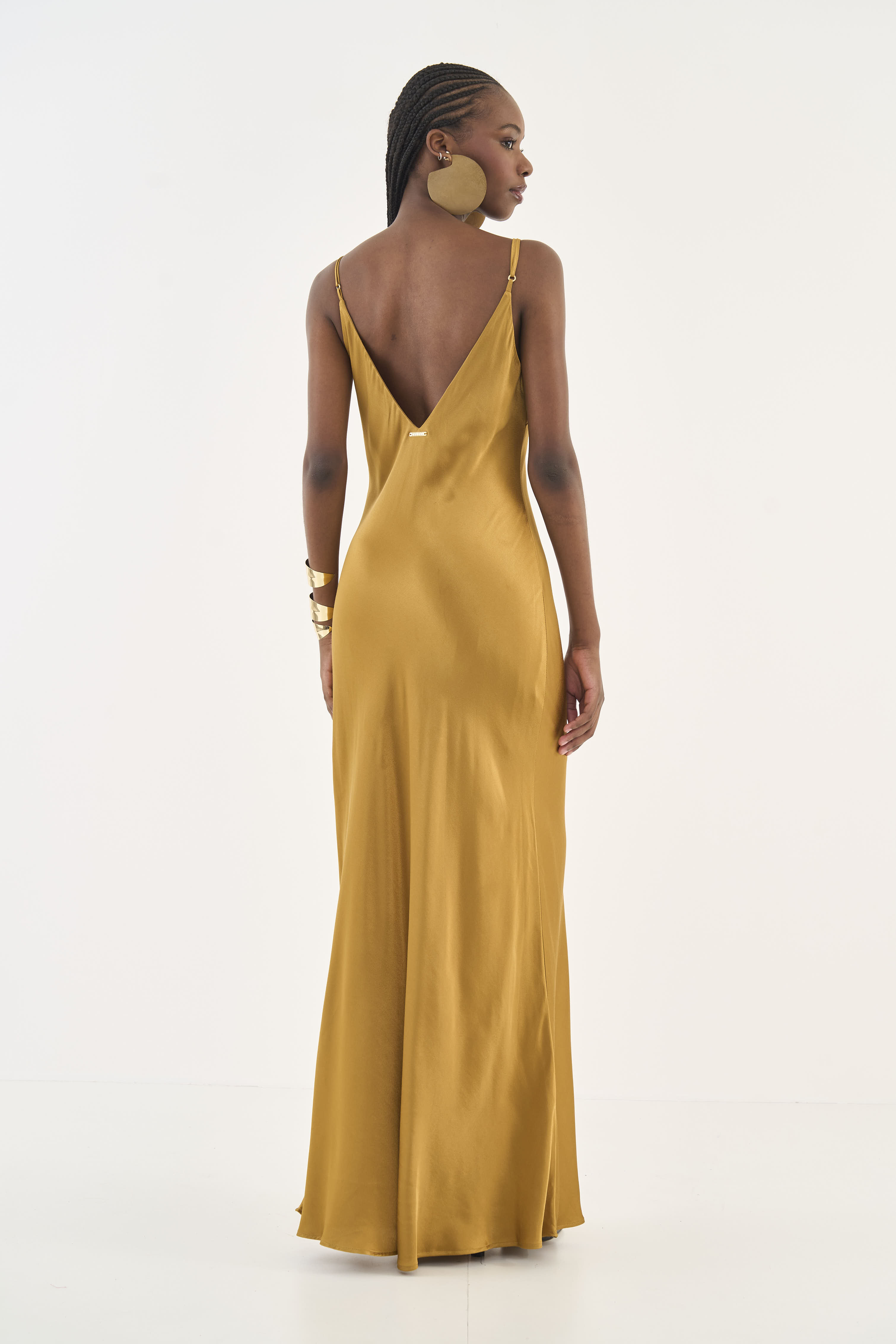 VESTIDO COLCCI M MARROM EBBELA