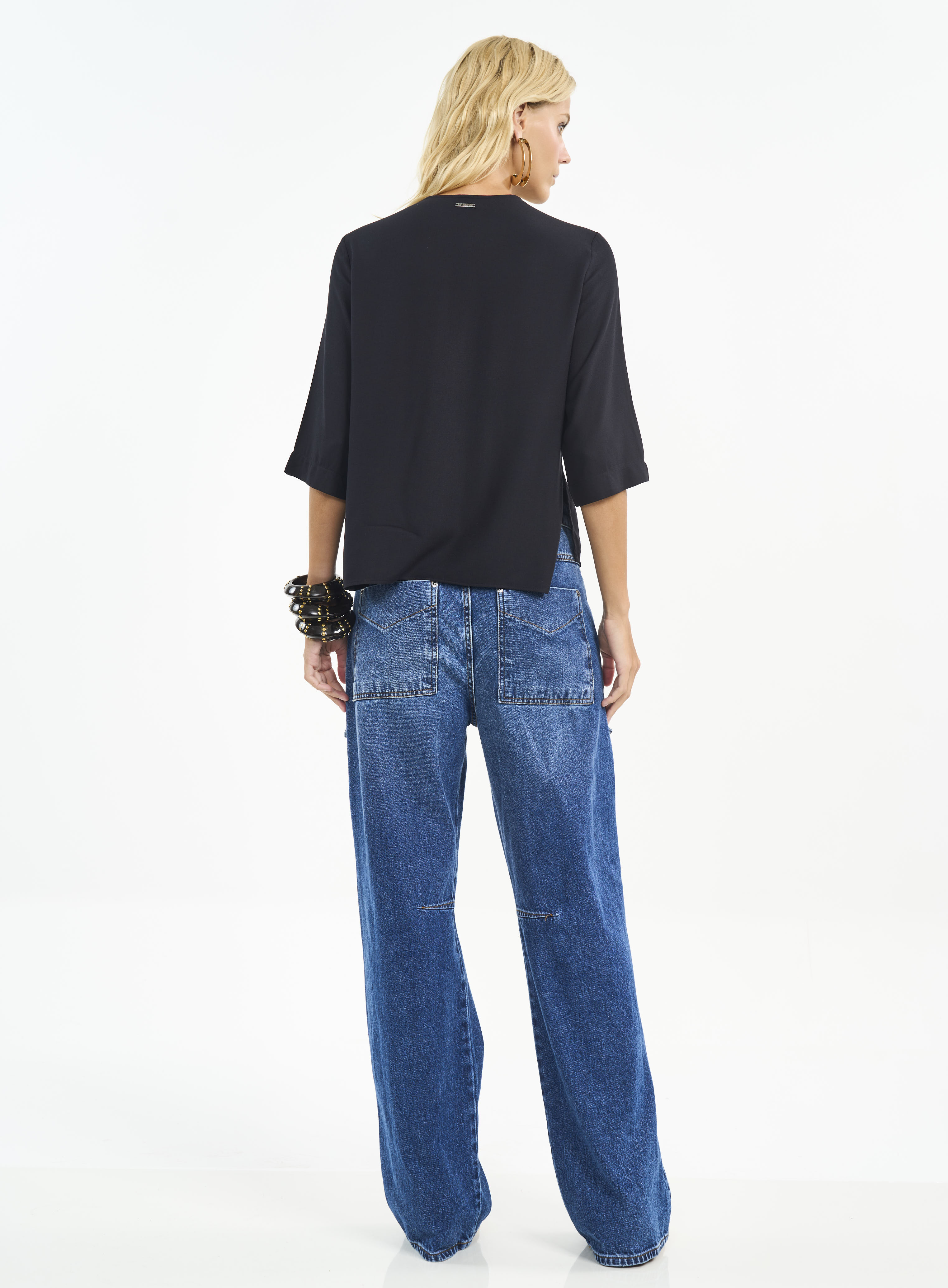 BLUSA COLCCI M PRETO