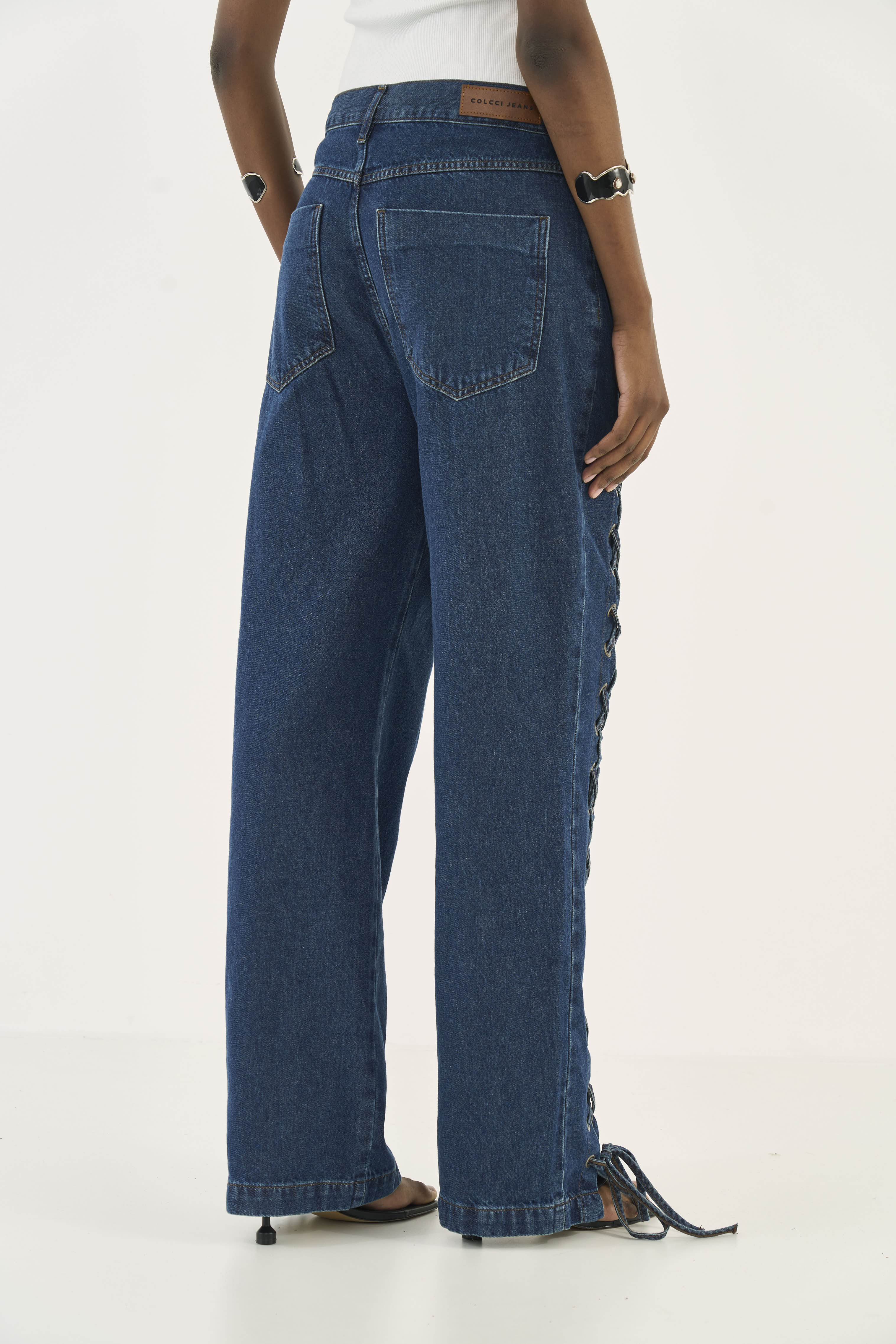 CALÇA JEANS BARCELONA 38 INDIGO
