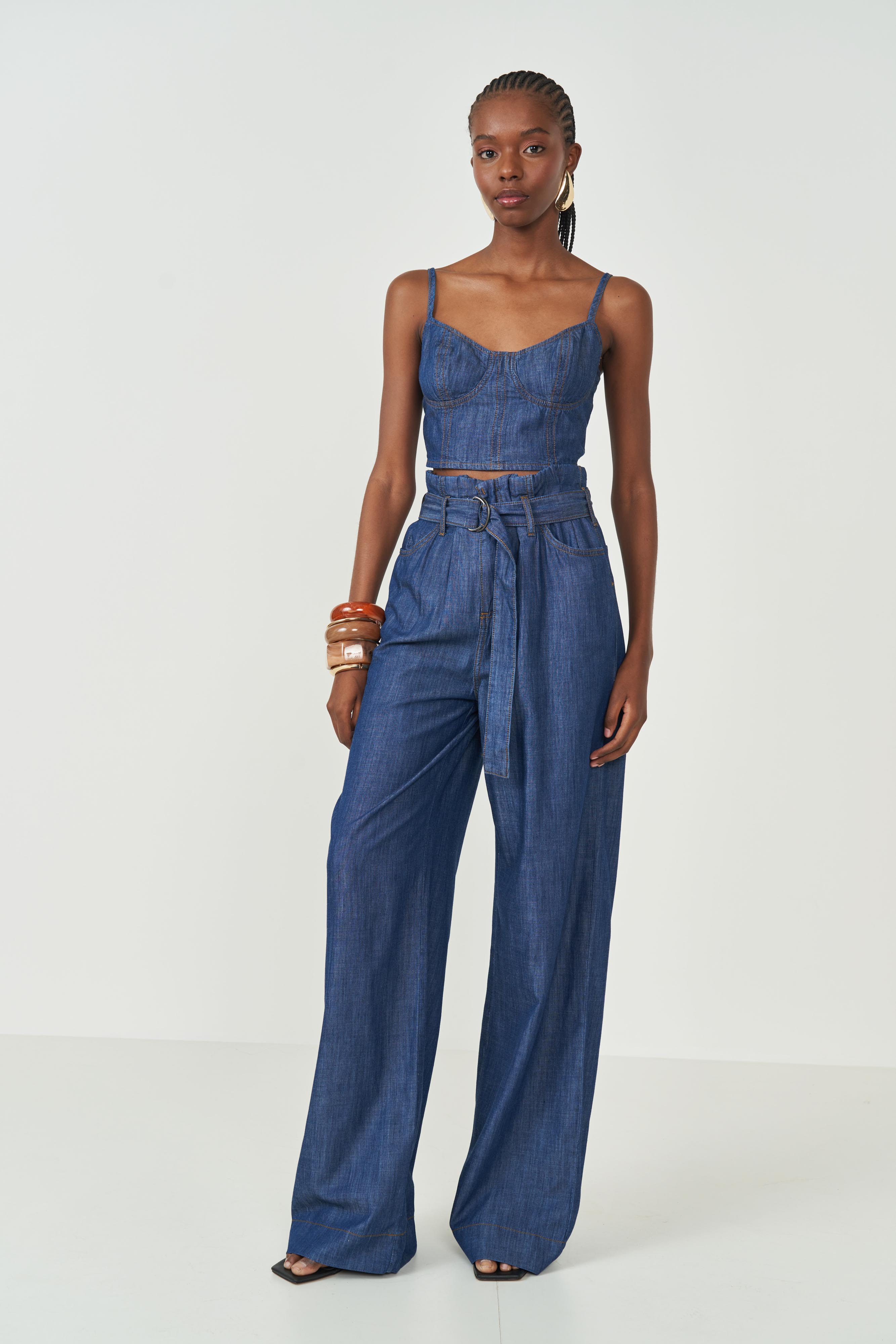 TOP JEANS G INDIGO