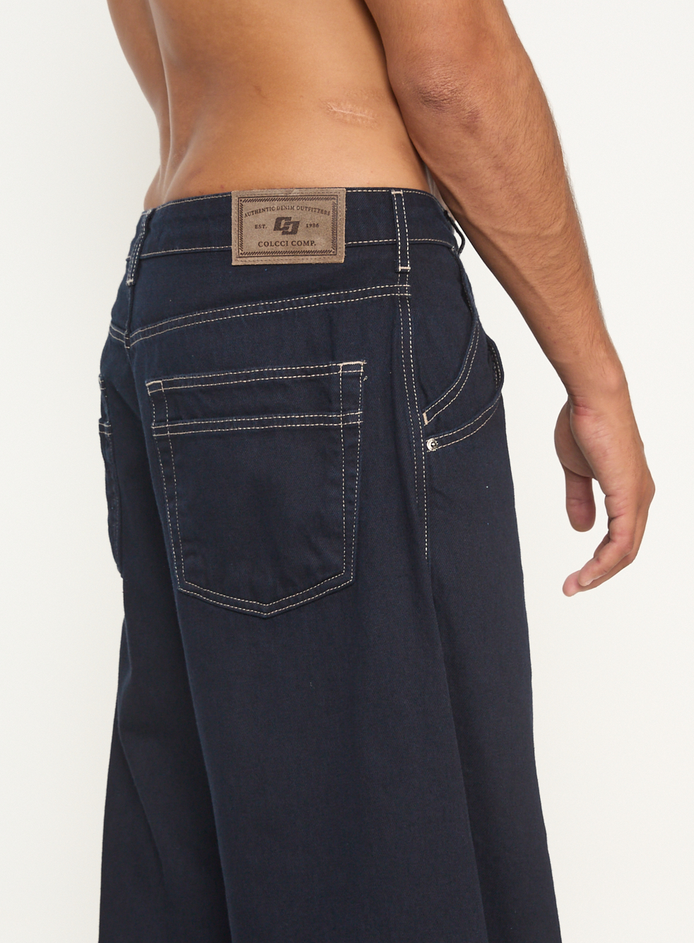 CALÇA JEANS BARREL MEN 40 INDIGO