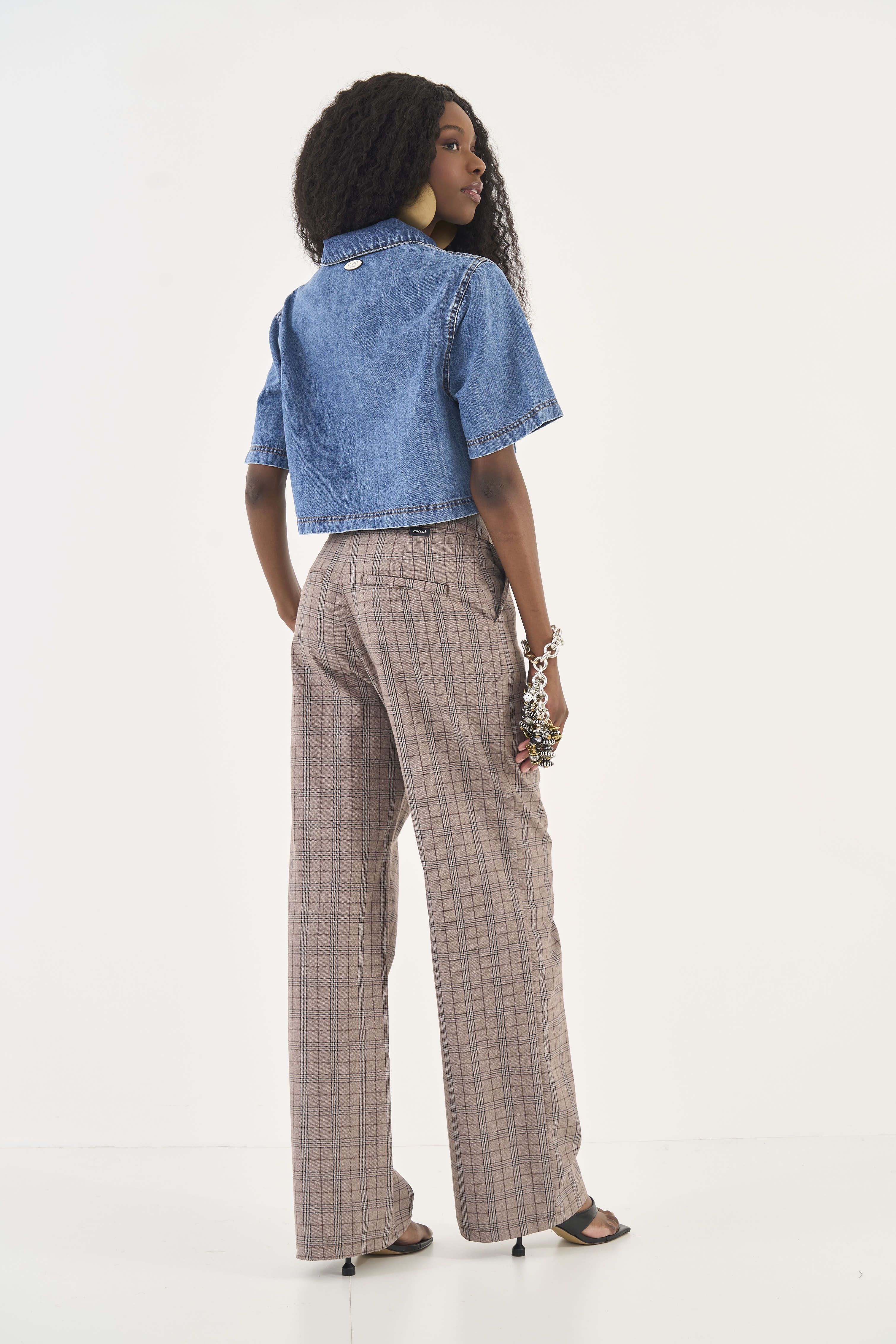 CALÇA XADREZ 38 MRR./PTO./OFF