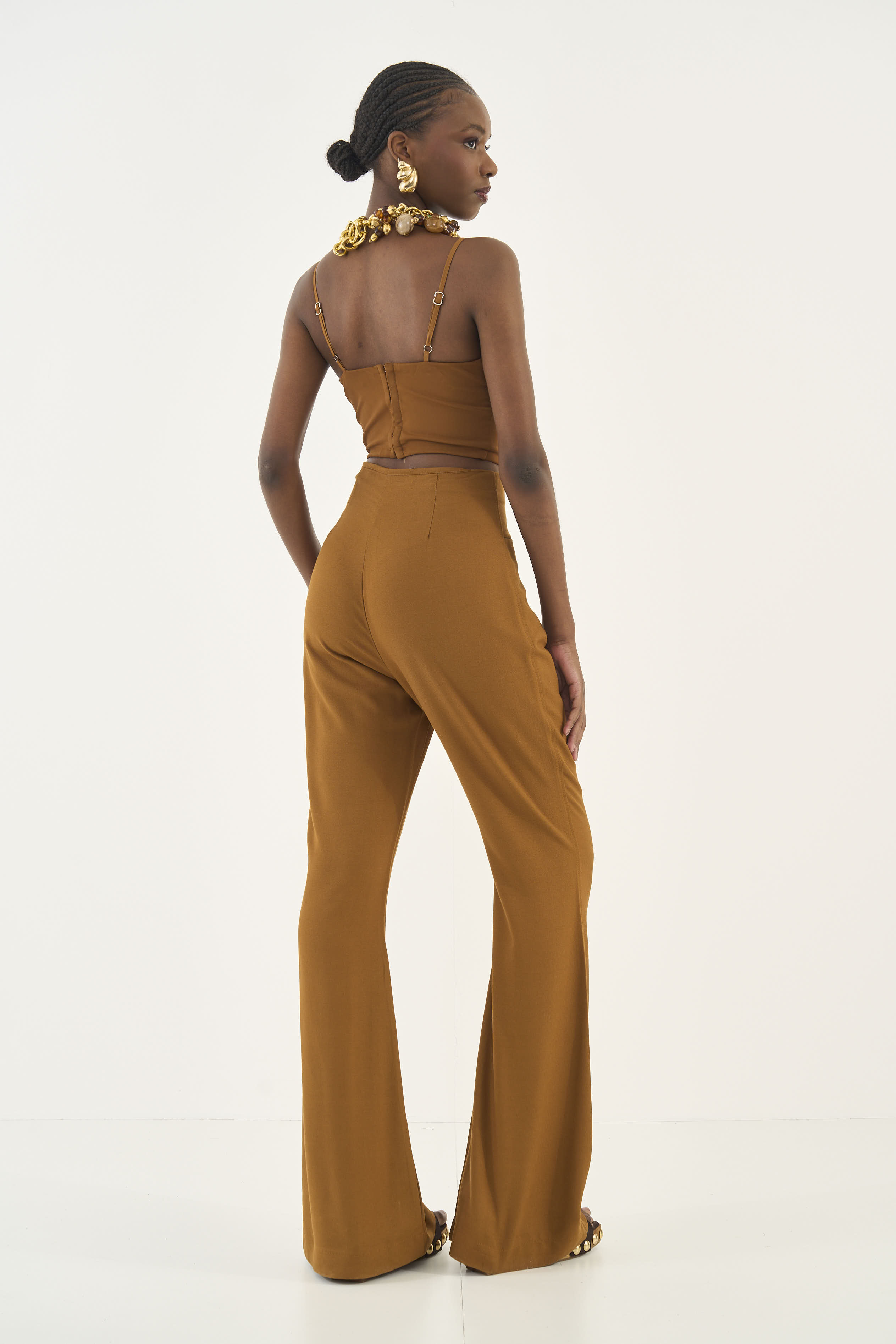 TOP COLCCI M MARROM DROME