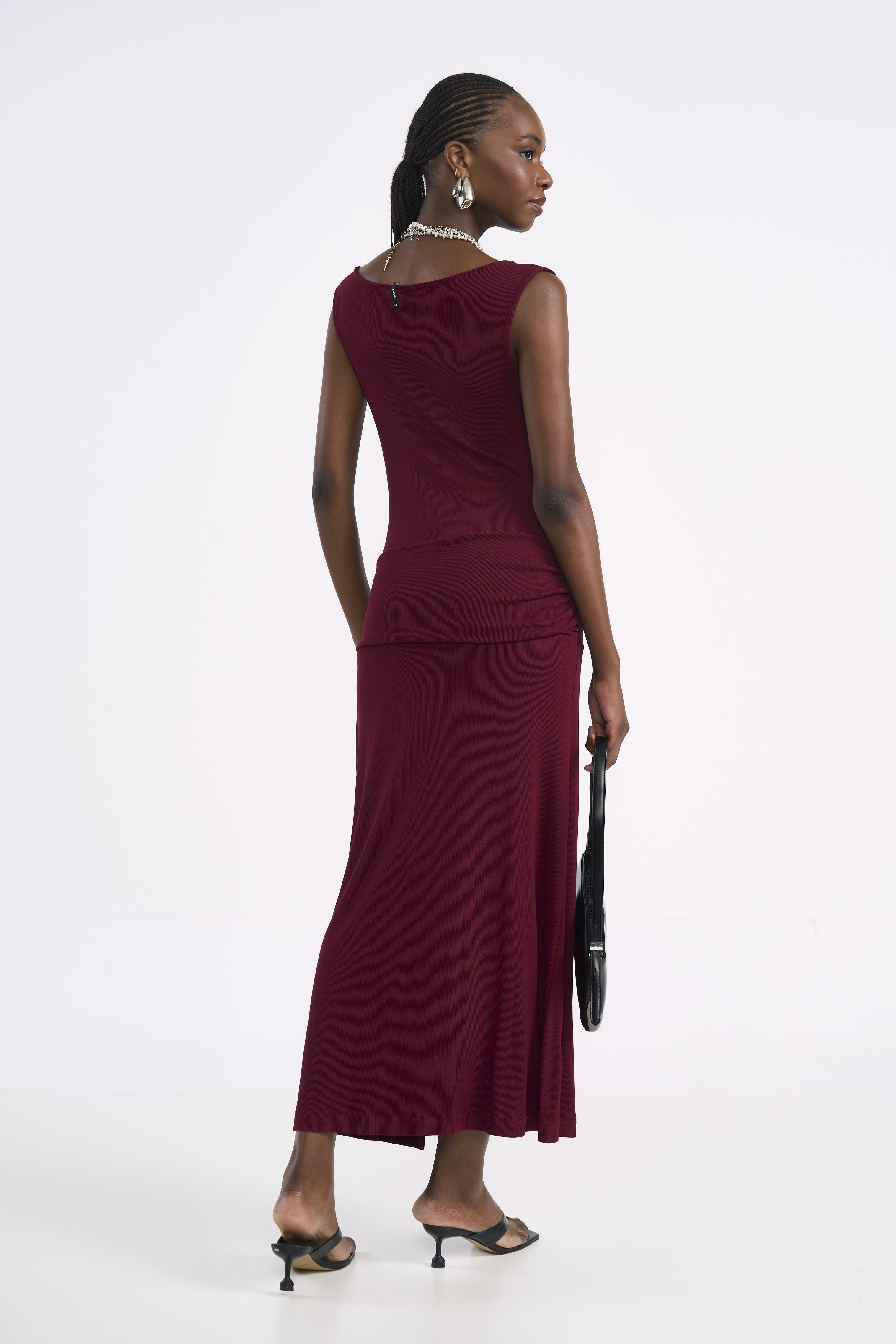 VESTIDO COLCCI GG BORDO BLOODSTONE