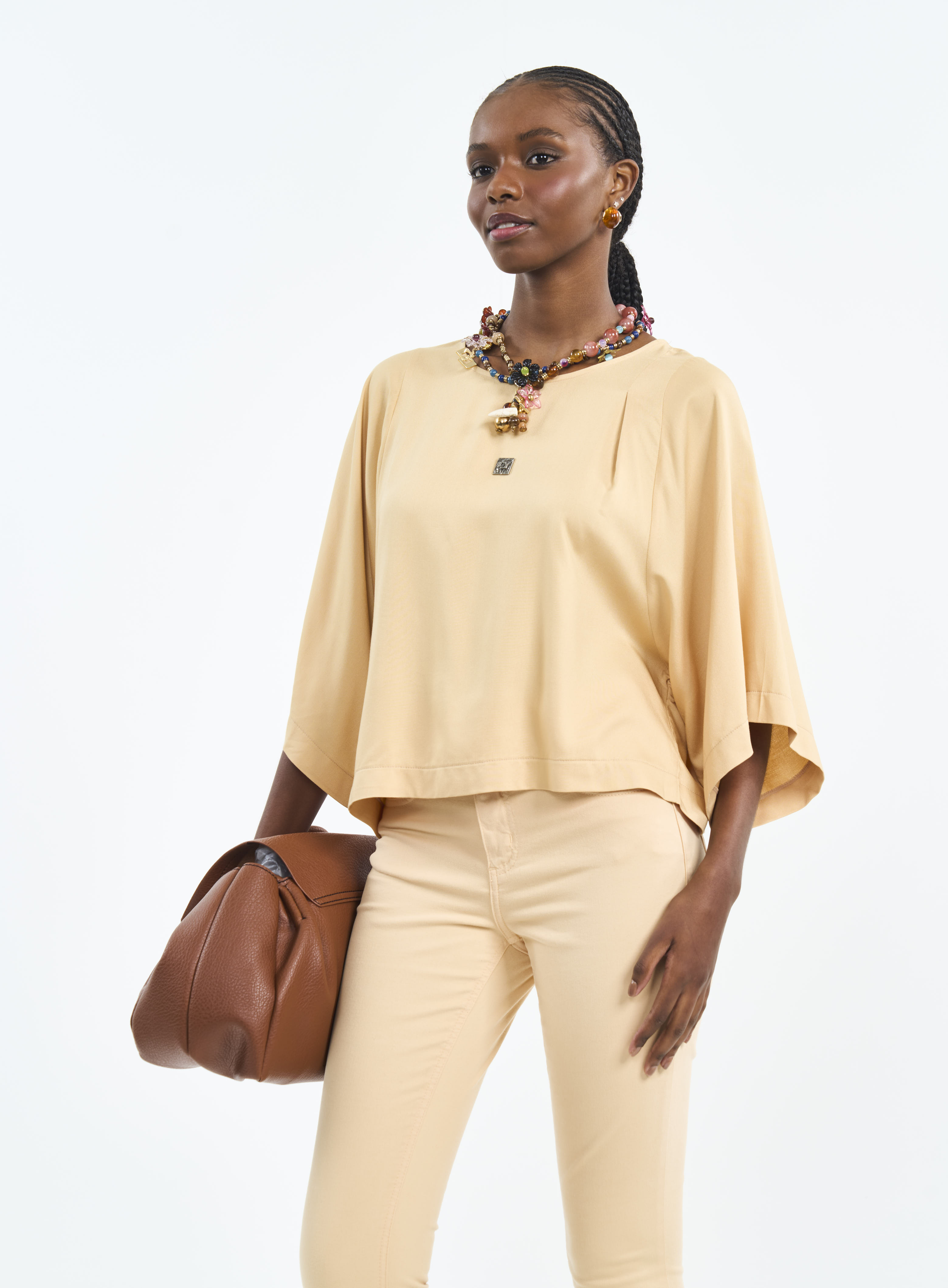CAMISETA COLCCI G BEGE BIENTO