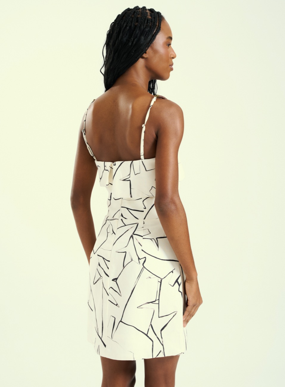 VESTIDO LINHO ESTAMPADO G CONTEMP.LIN.OFF