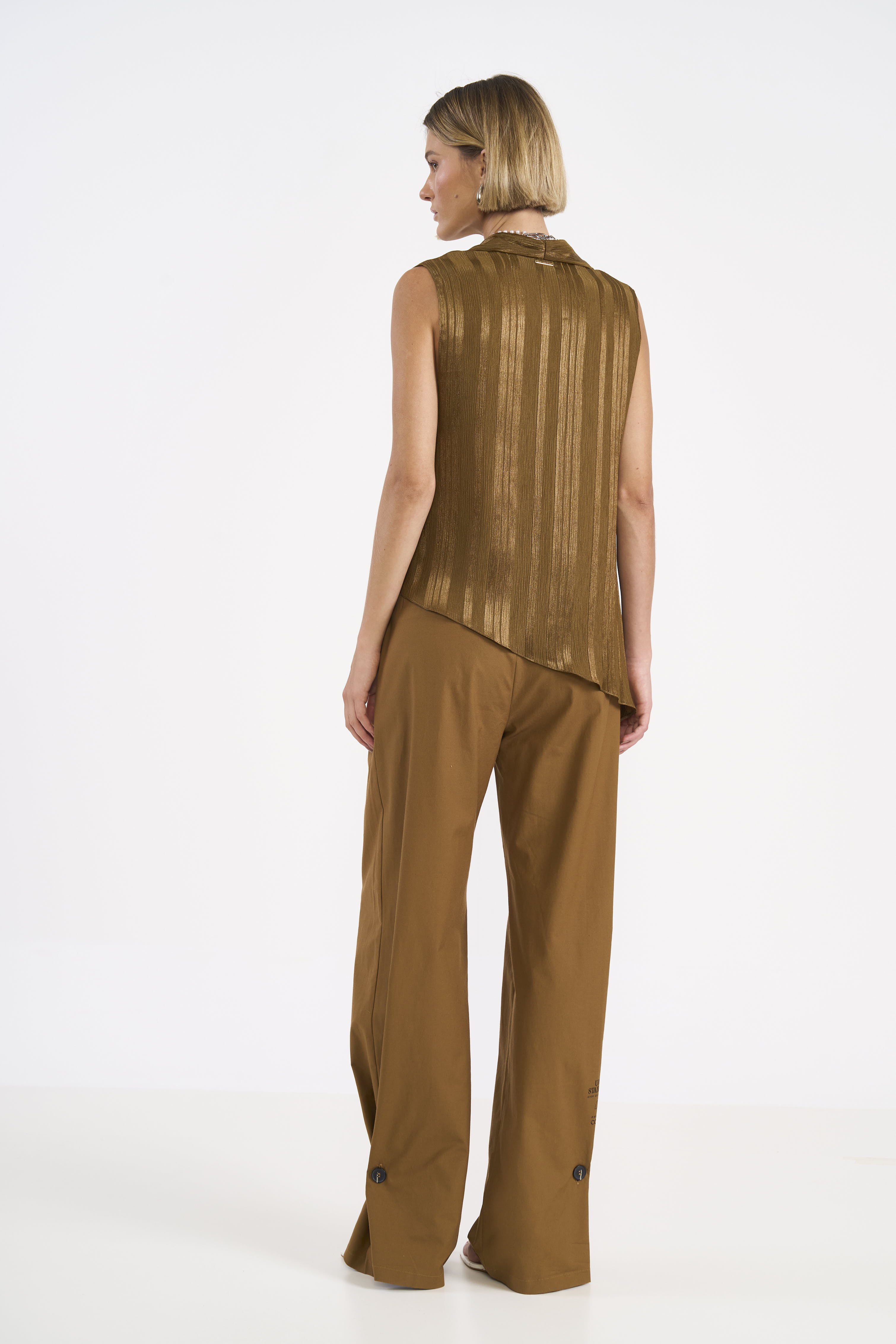 CALÇA COLCCI G MARROM CUMARU