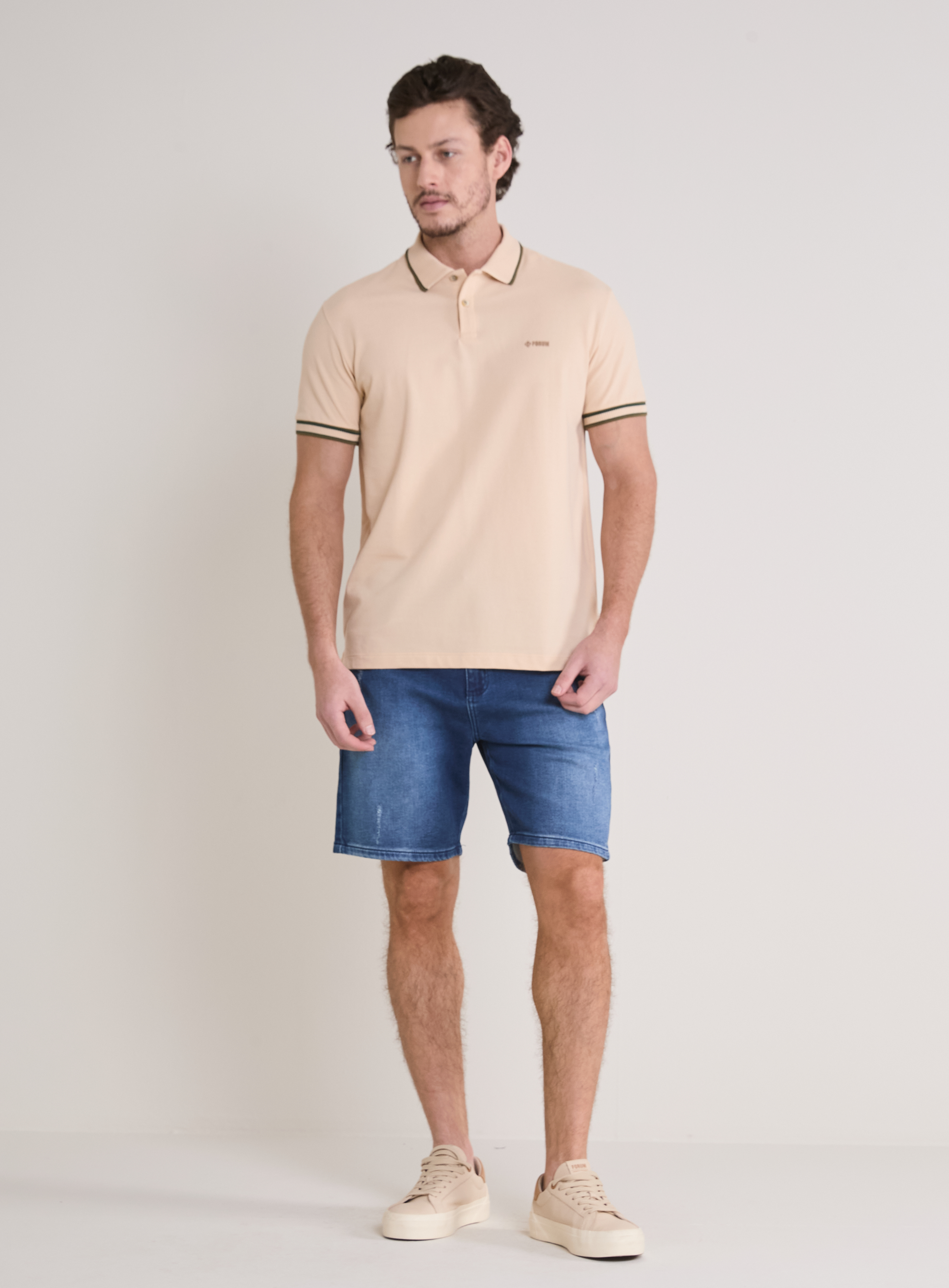 BERMUDA JEANS DOM 38 INDIGO