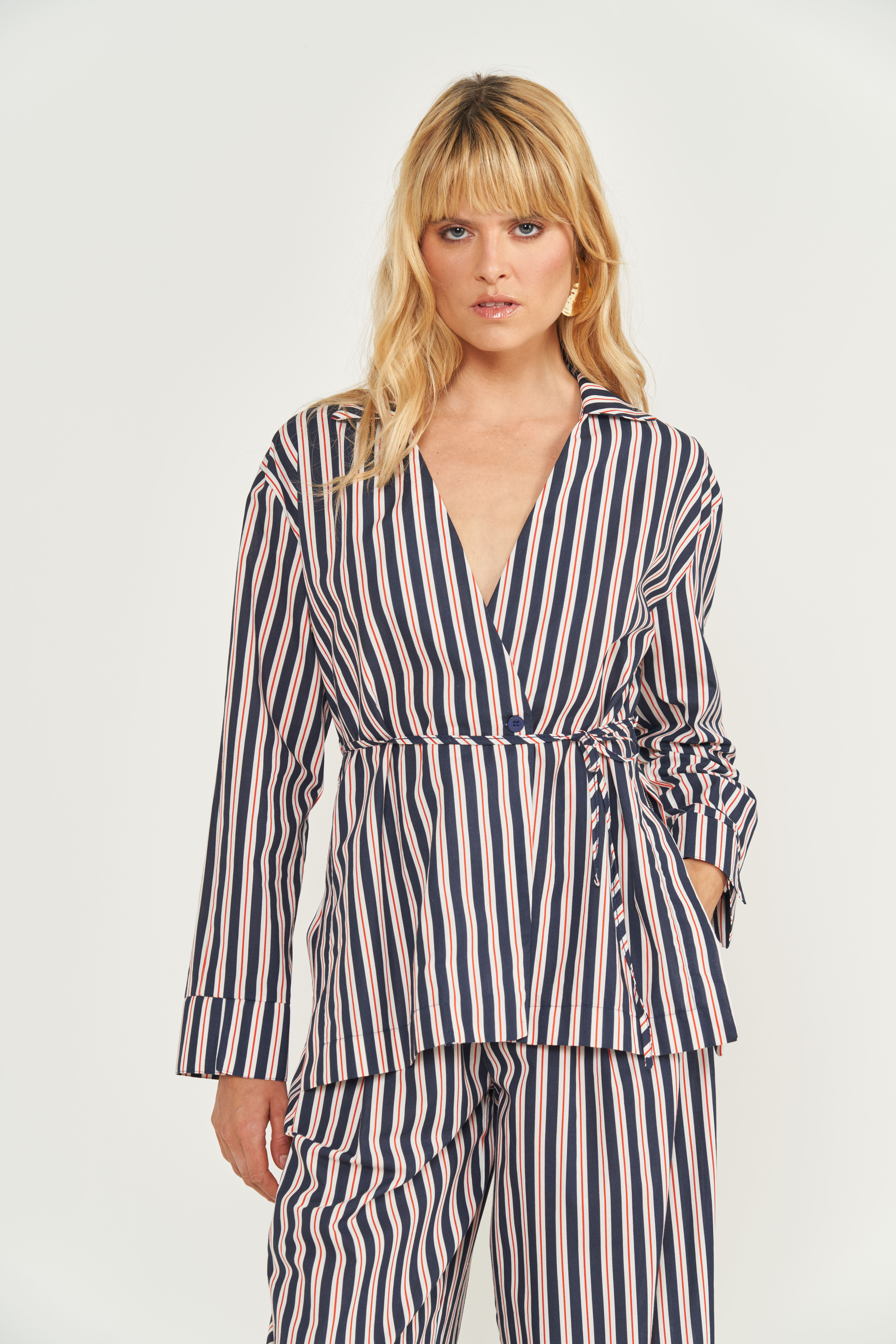 CAMISA ESTAMPADA M LISTRADO DARK