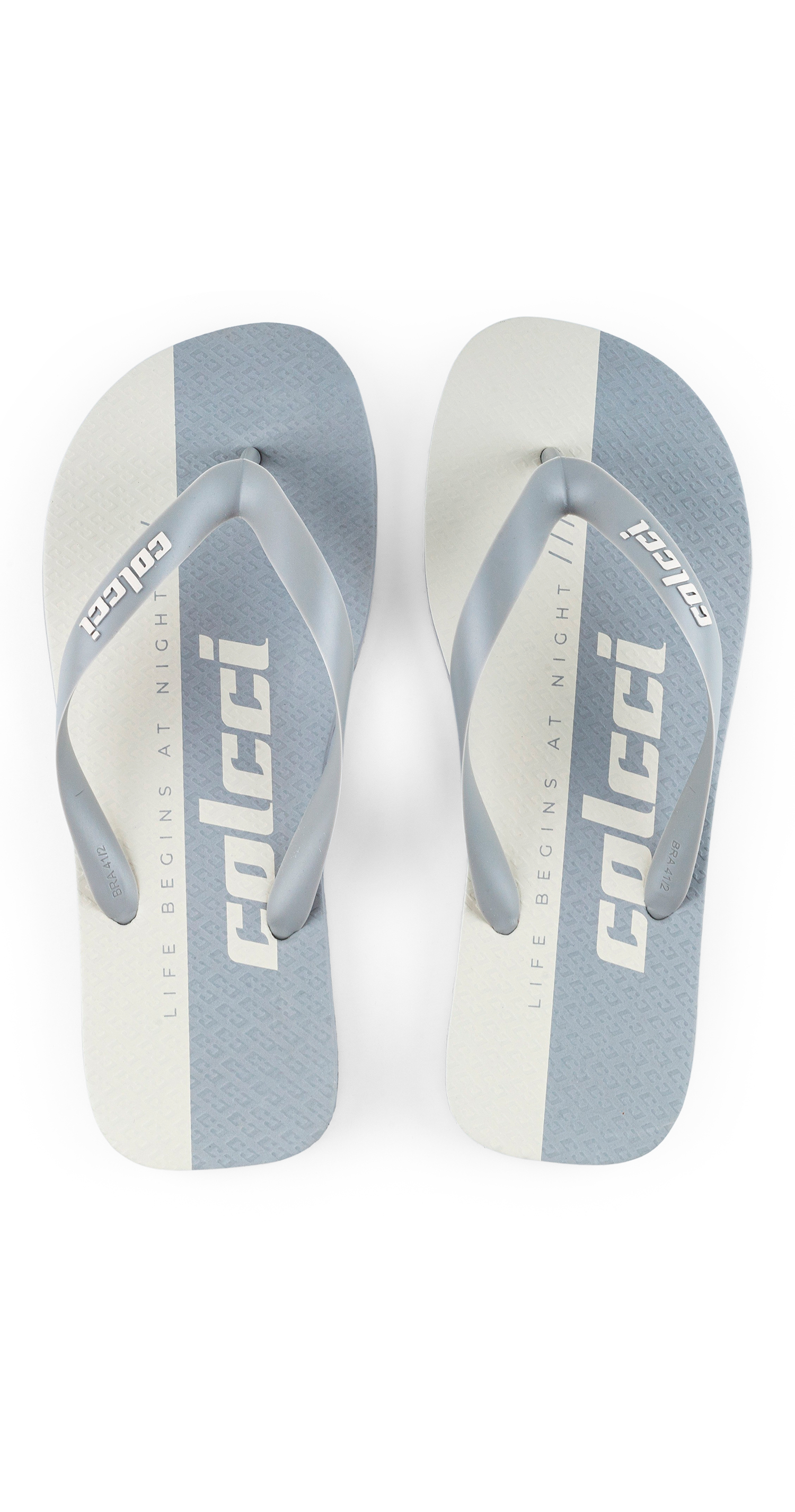 CHINELO COLCCI MASCULINO BLOCK 39-40 MARROM ROCCIA