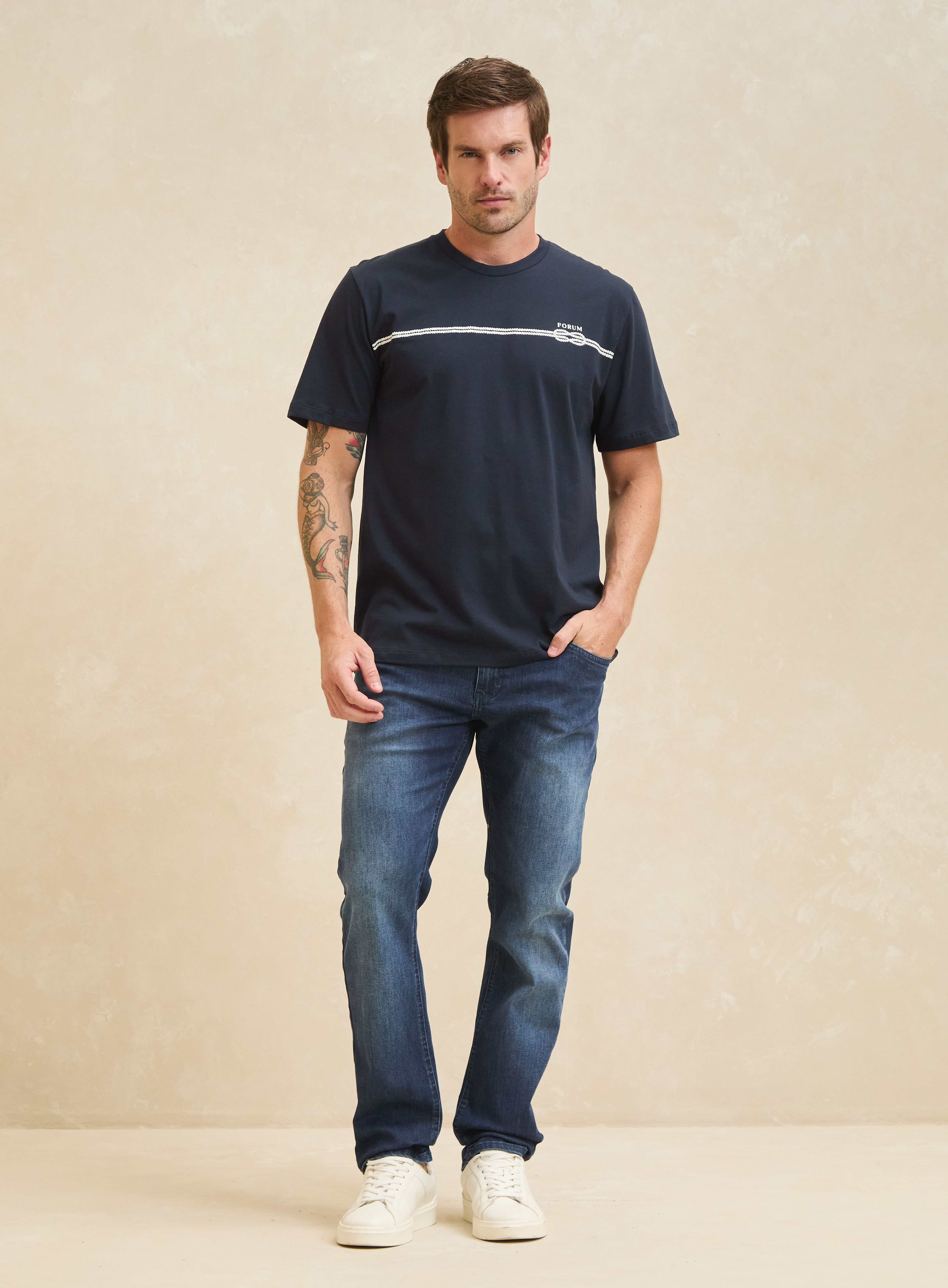 CALÇA JEANS PAUL SLIM 38 INDIGO