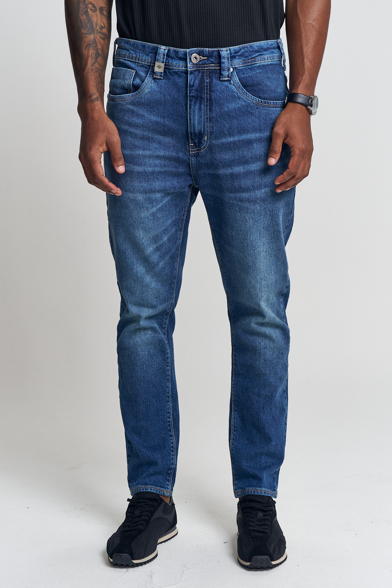 CALÇA JEANS NEW SLIM 42 INDIGO