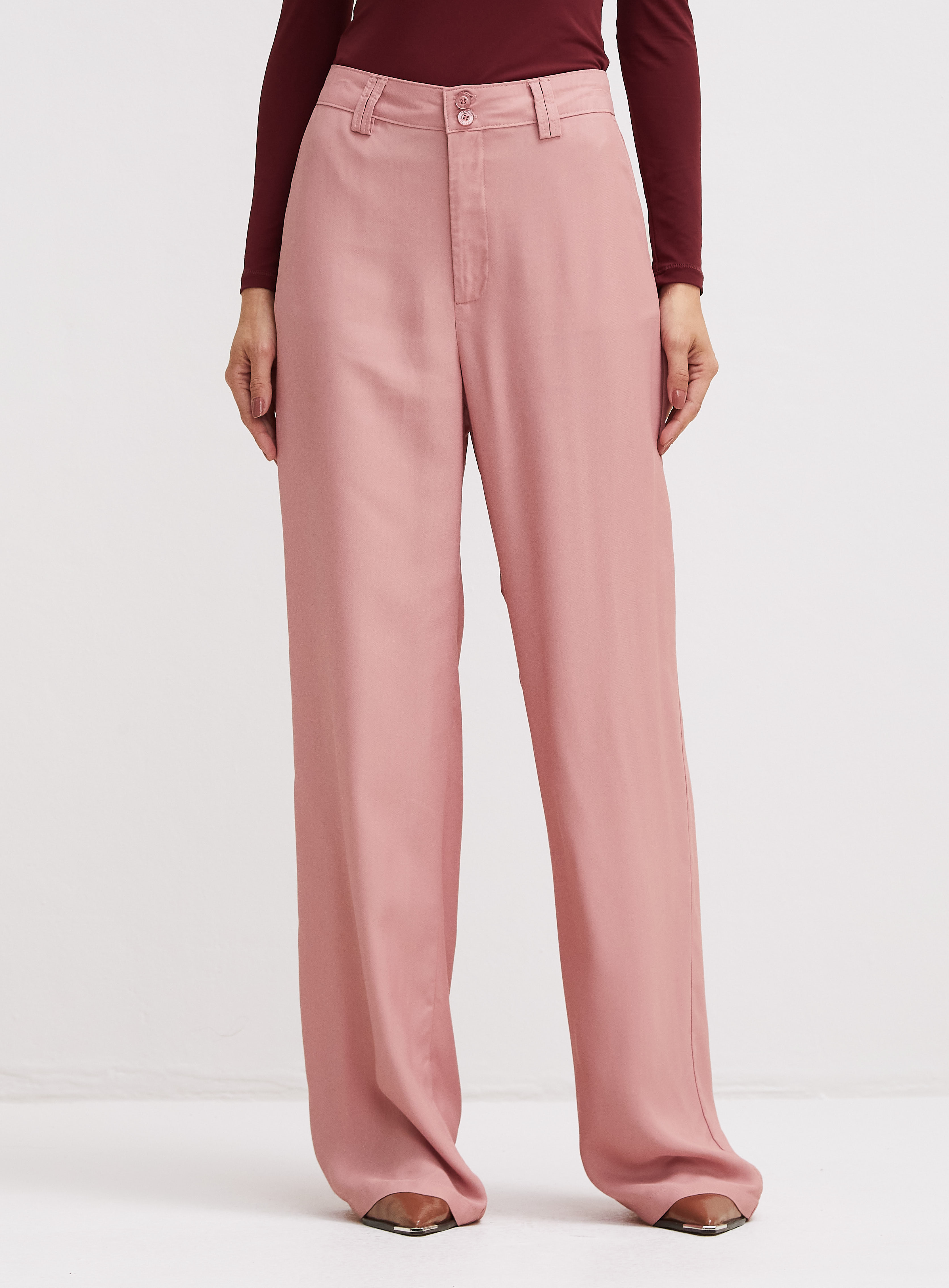 CALÇA FORUM G ROSA TEVA