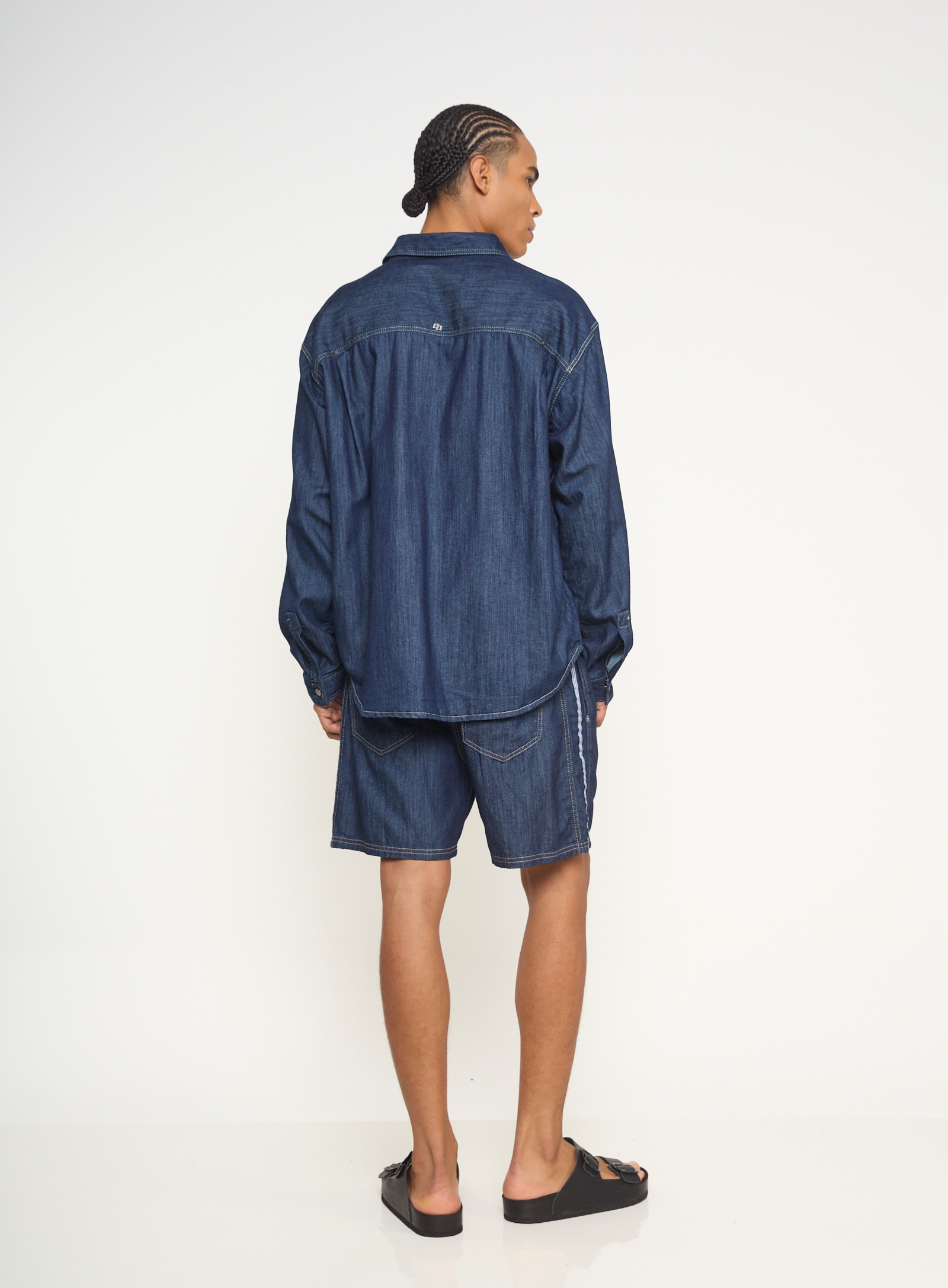 CAMISA JEANS OVERSIZED NY G INDIGO