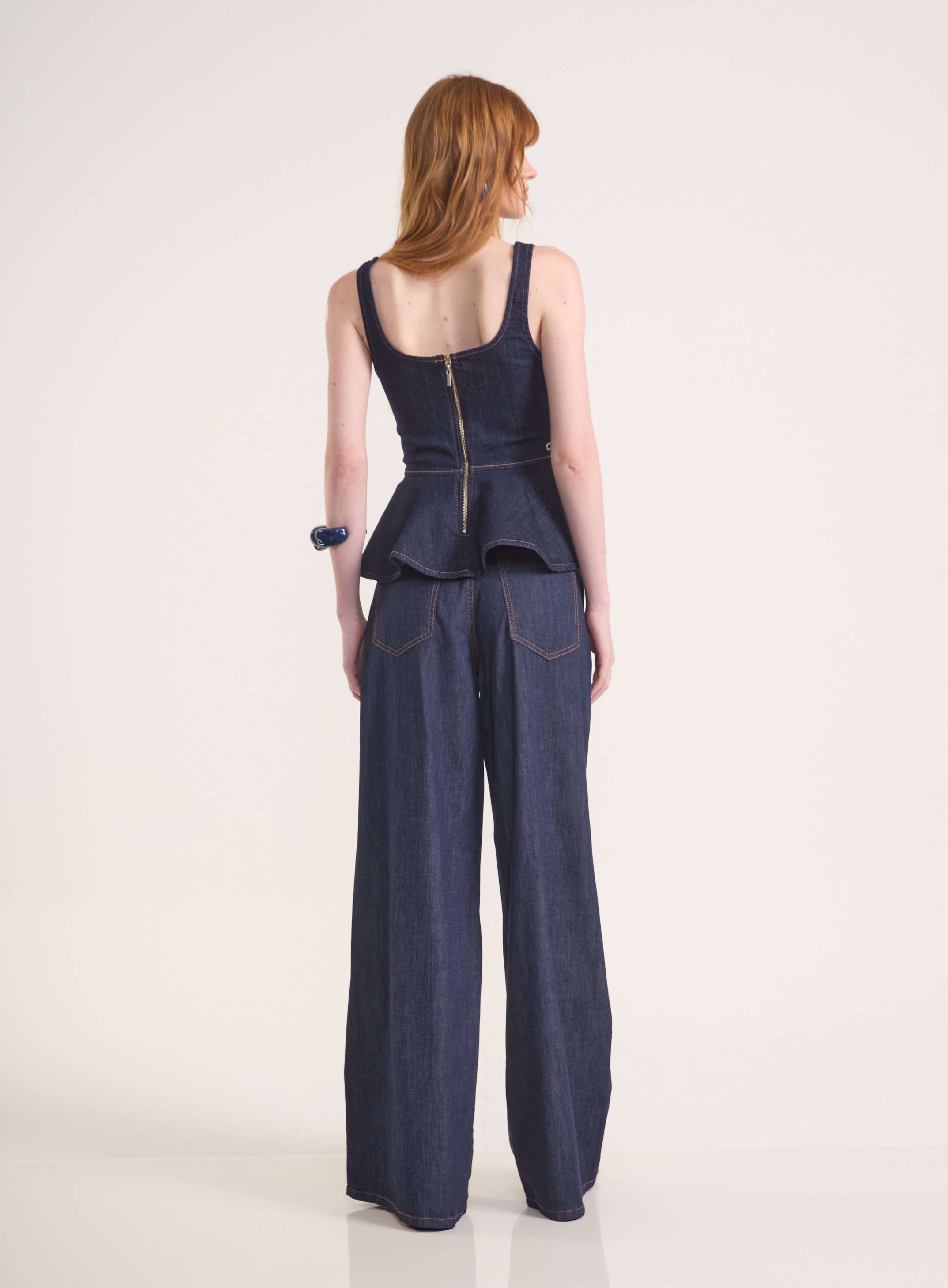 CALÇA JEANS LISBOA STRETCH 42 INDIGO