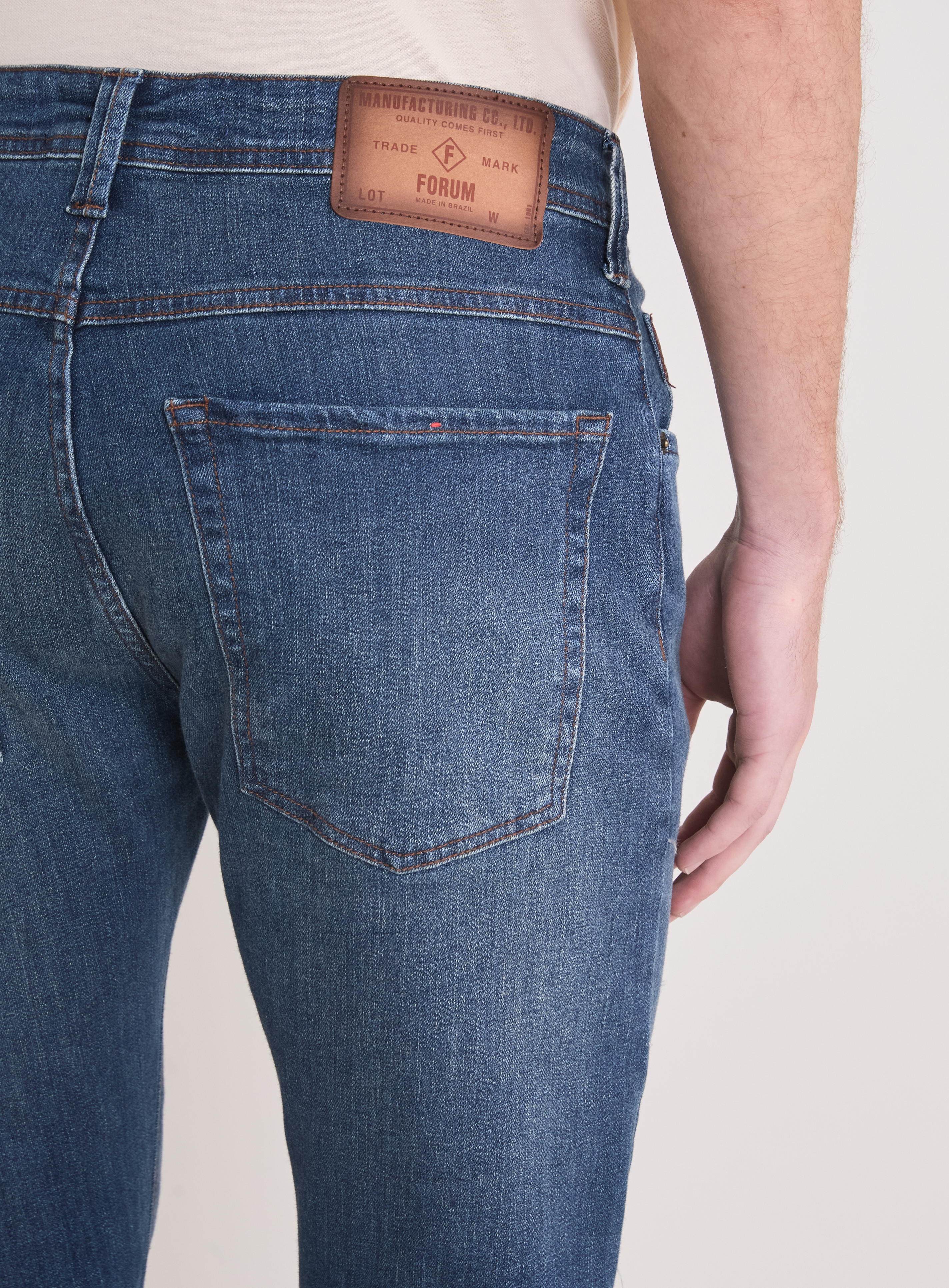 CALÇA JEANS ALEXANDRE 42 INDIGO