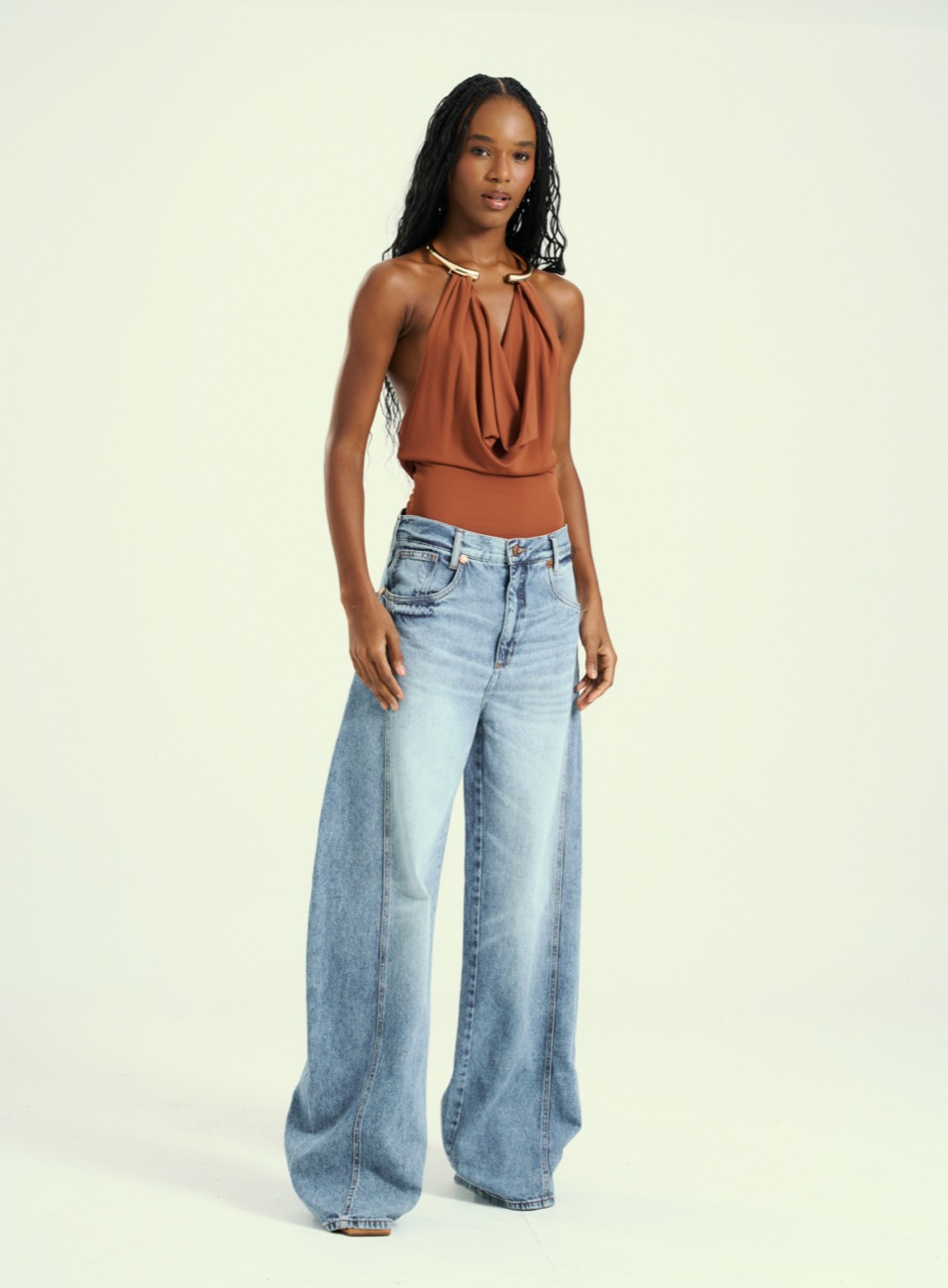 CALÇA JEANS BASIC COMFORT 34 INDIGO