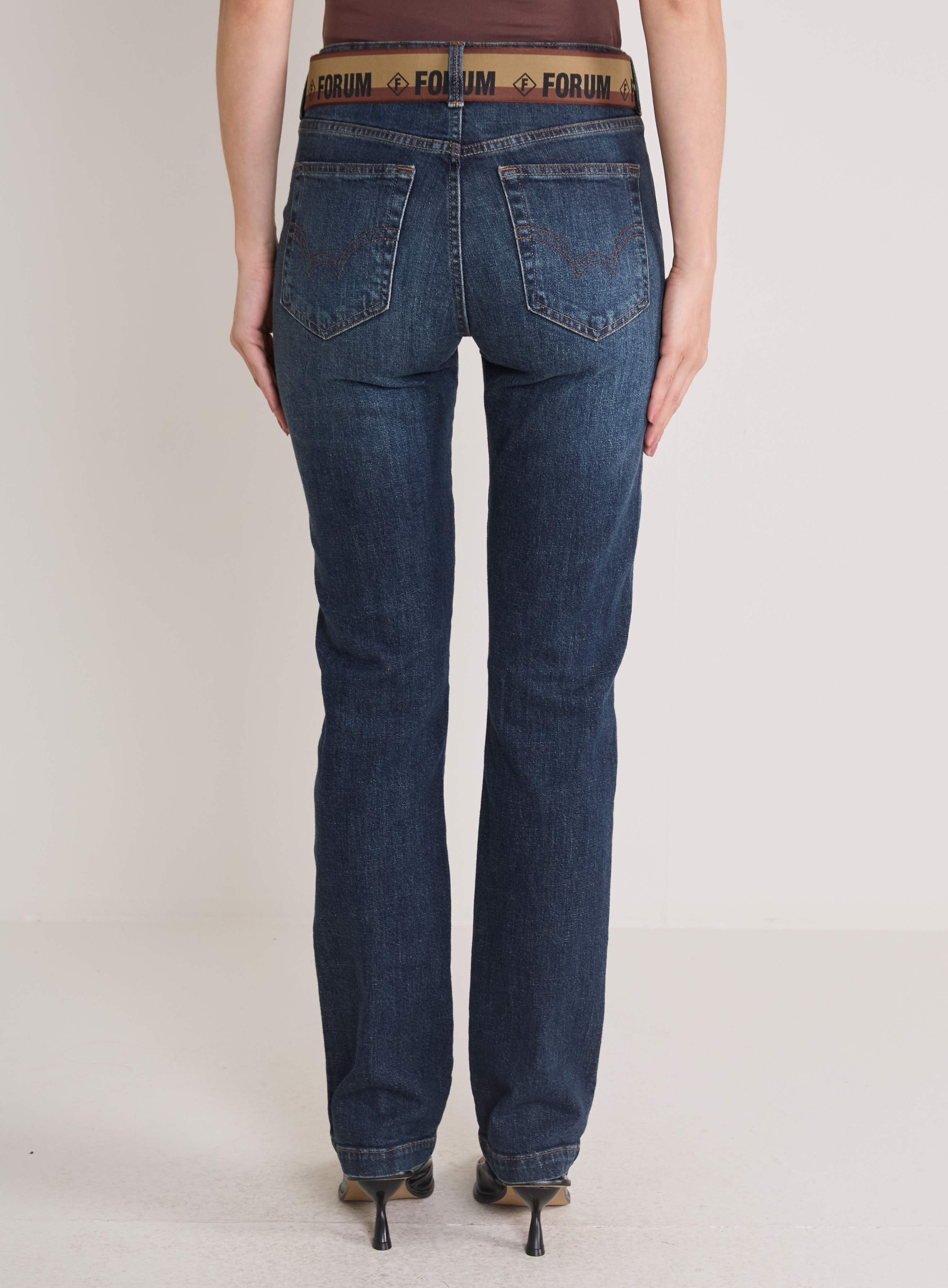 CALÇA JEANS MARISA 2 SLIM 38 INDIGO