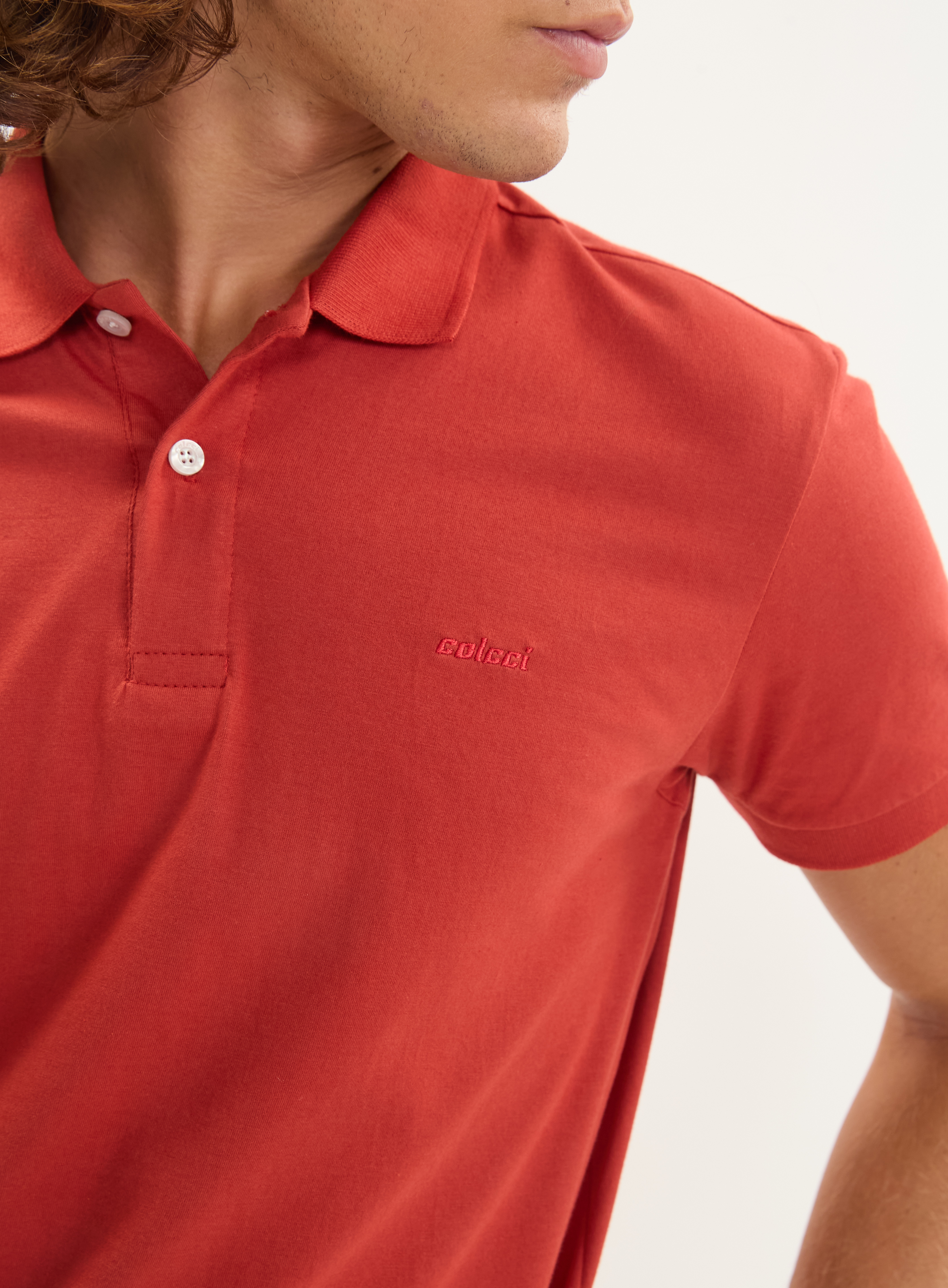 POLO COLCCI GG VERMELHO BORDALESA