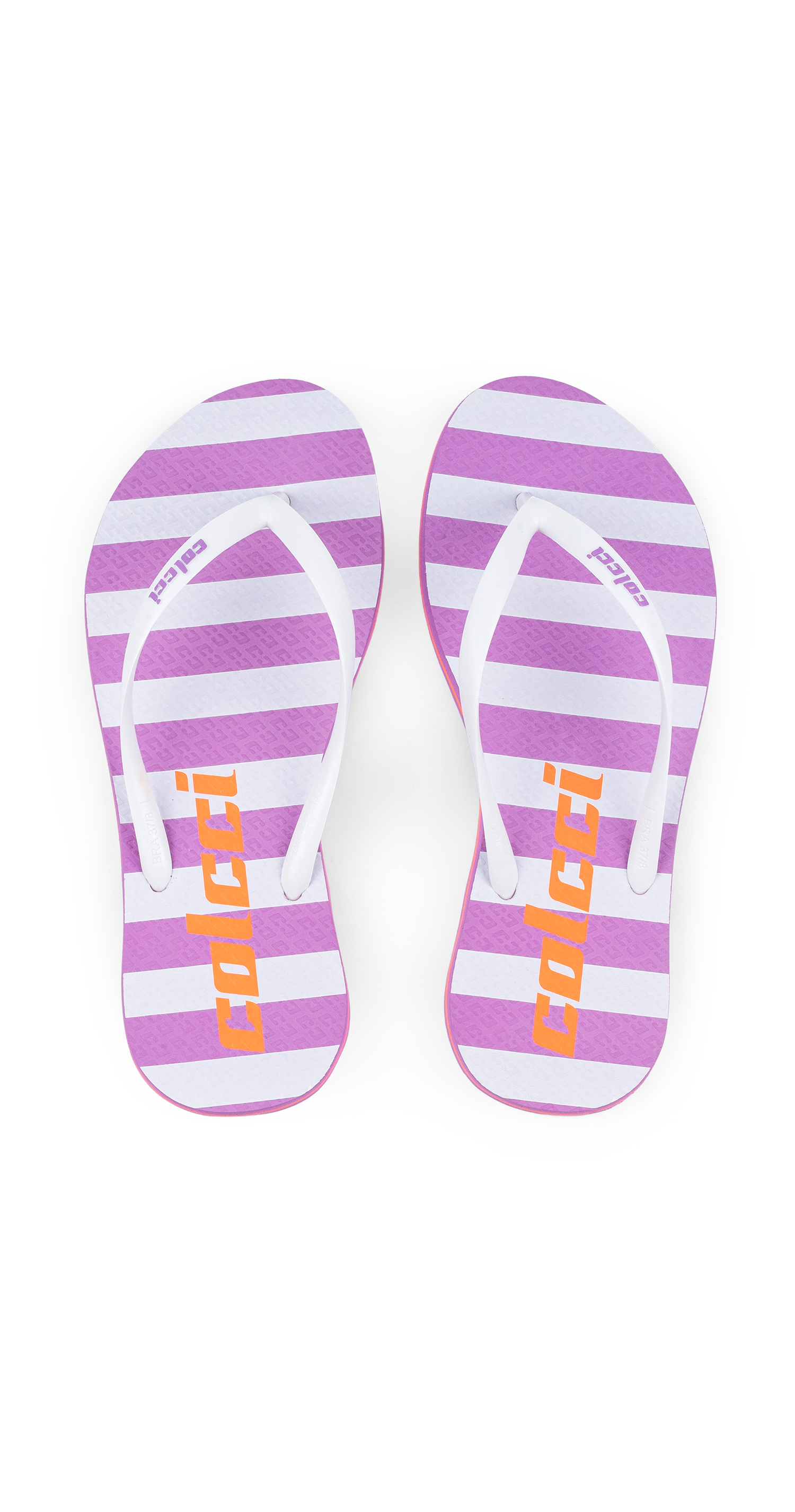 CHINELO LISTRAS COLCCI 33-34 AZUL TRANQUIL BLUE